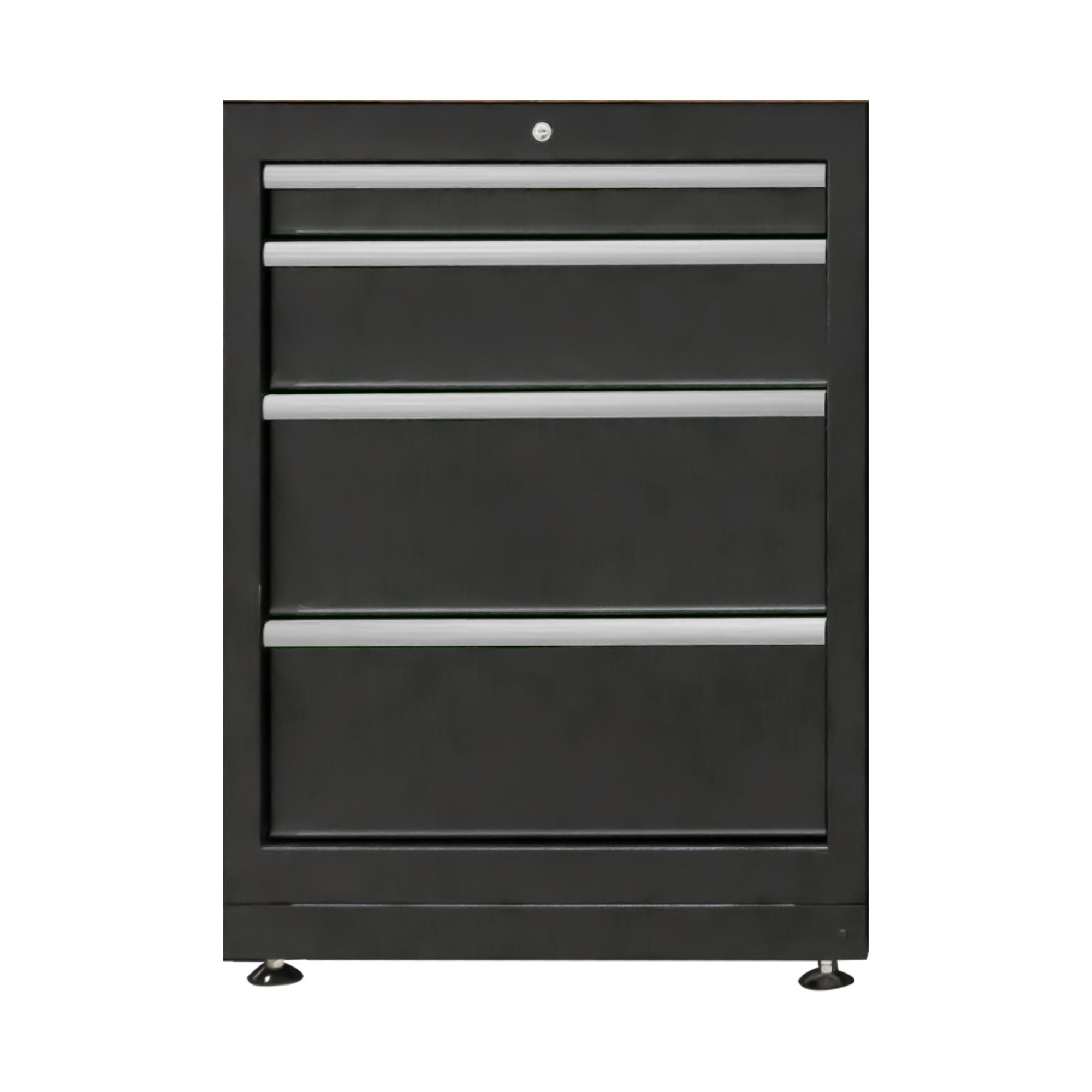 ARMOIRE À 4 TIROIRS - ARGENTÉ