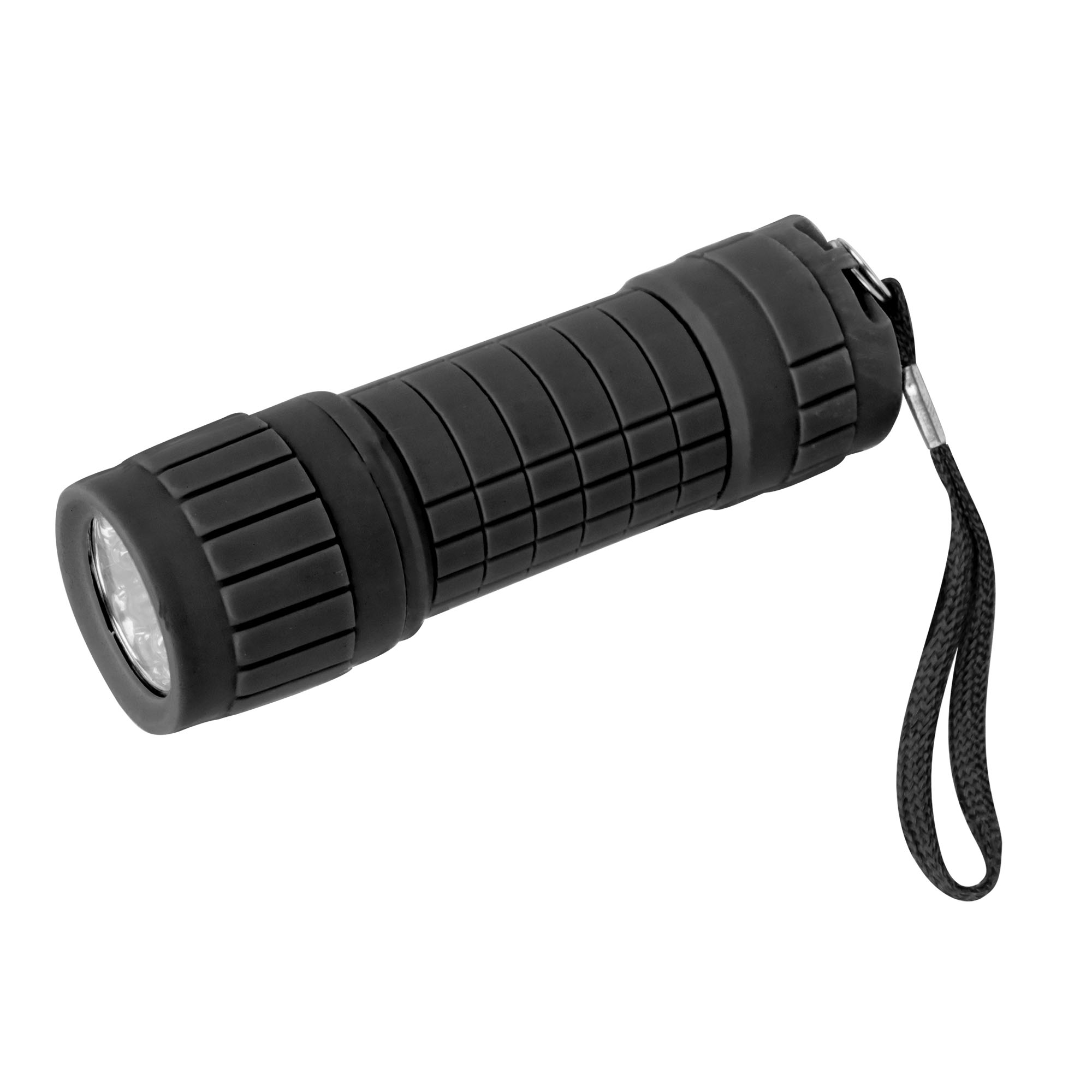 LAMPE TORCHE DE 9 LEDS NOIR