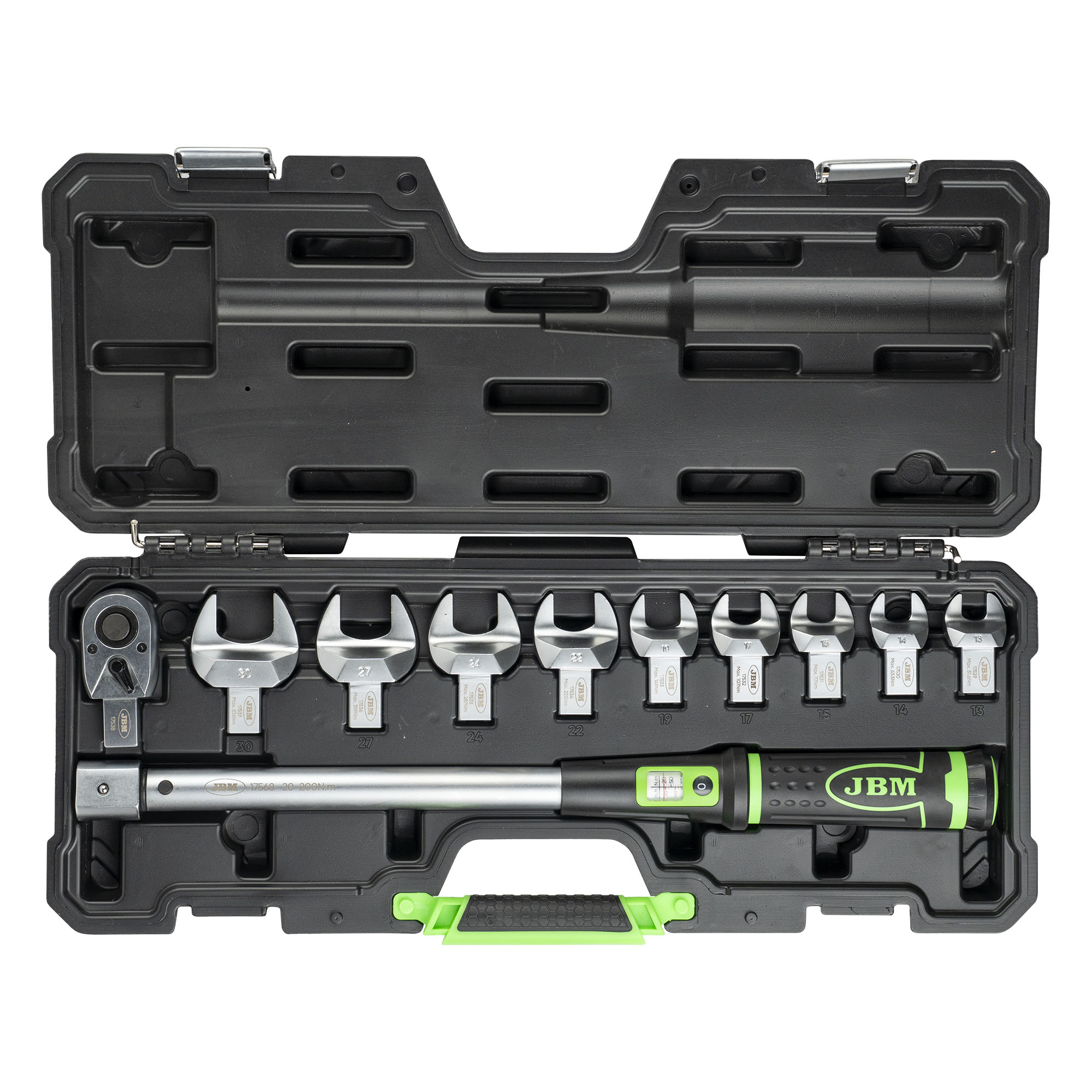 Clé Dynamométrique à Cliquet Réversible - Tête Interchangeable 1/2" (12.7 Mm) - Acier Traité Thermiquement