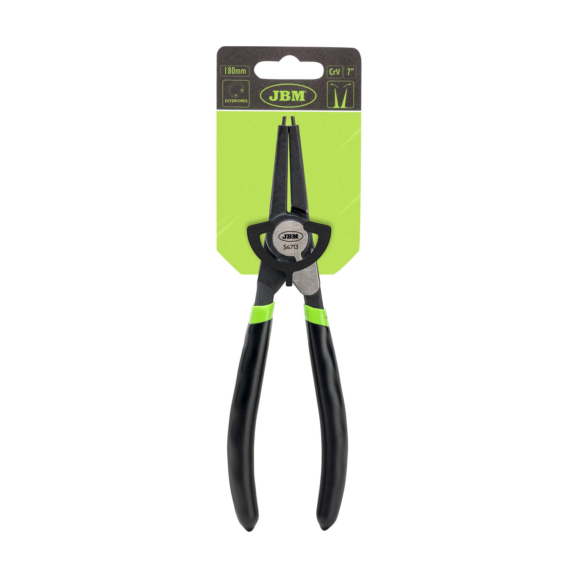 PINCE À CIRCLIPS POUR INTERIEUR - EMBOUT DROIT  7" 180MM