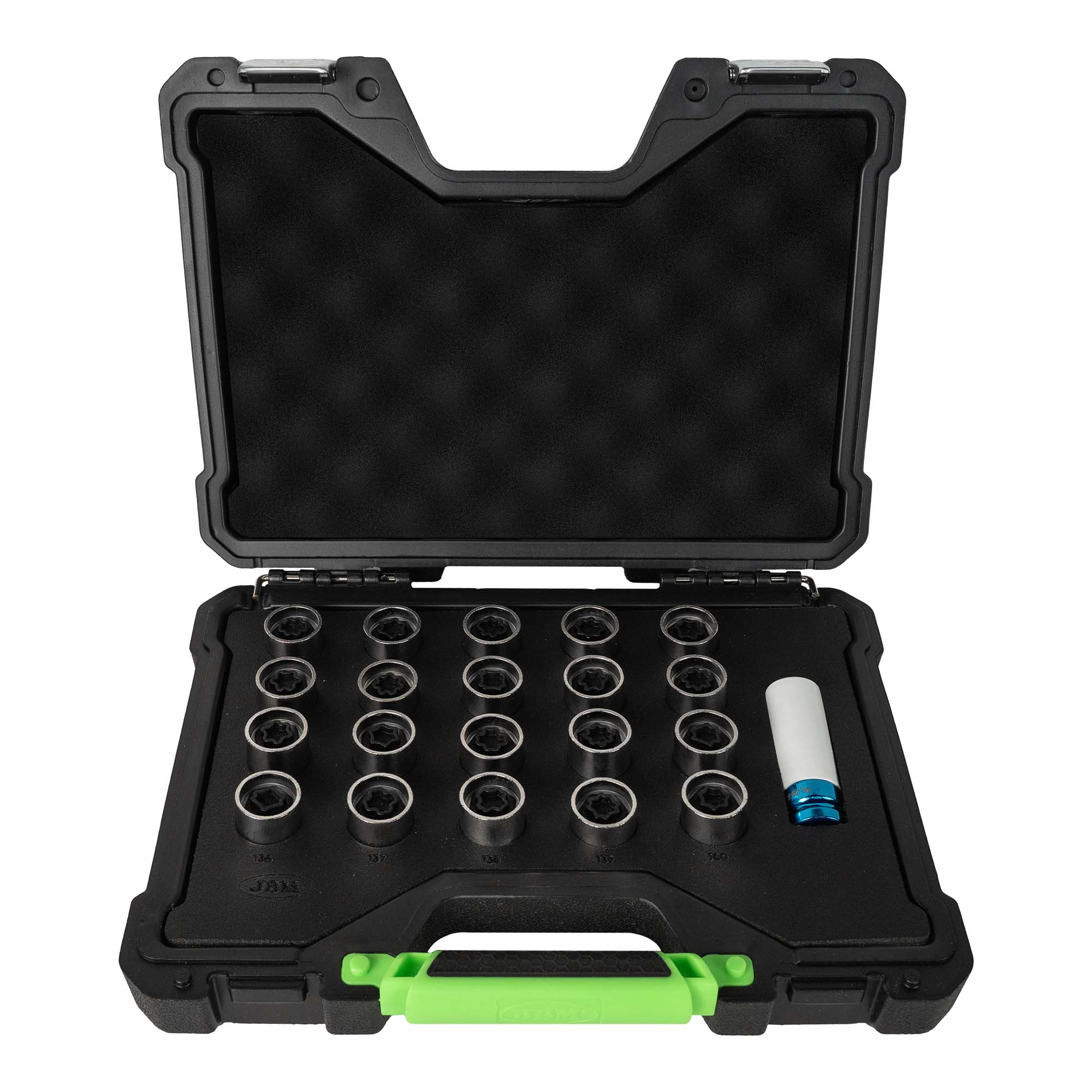 JEU DE 21 CLÉS POUR BOULONS ANTIVOL DE ROUE OPEL/VAUXHALL (121–140)