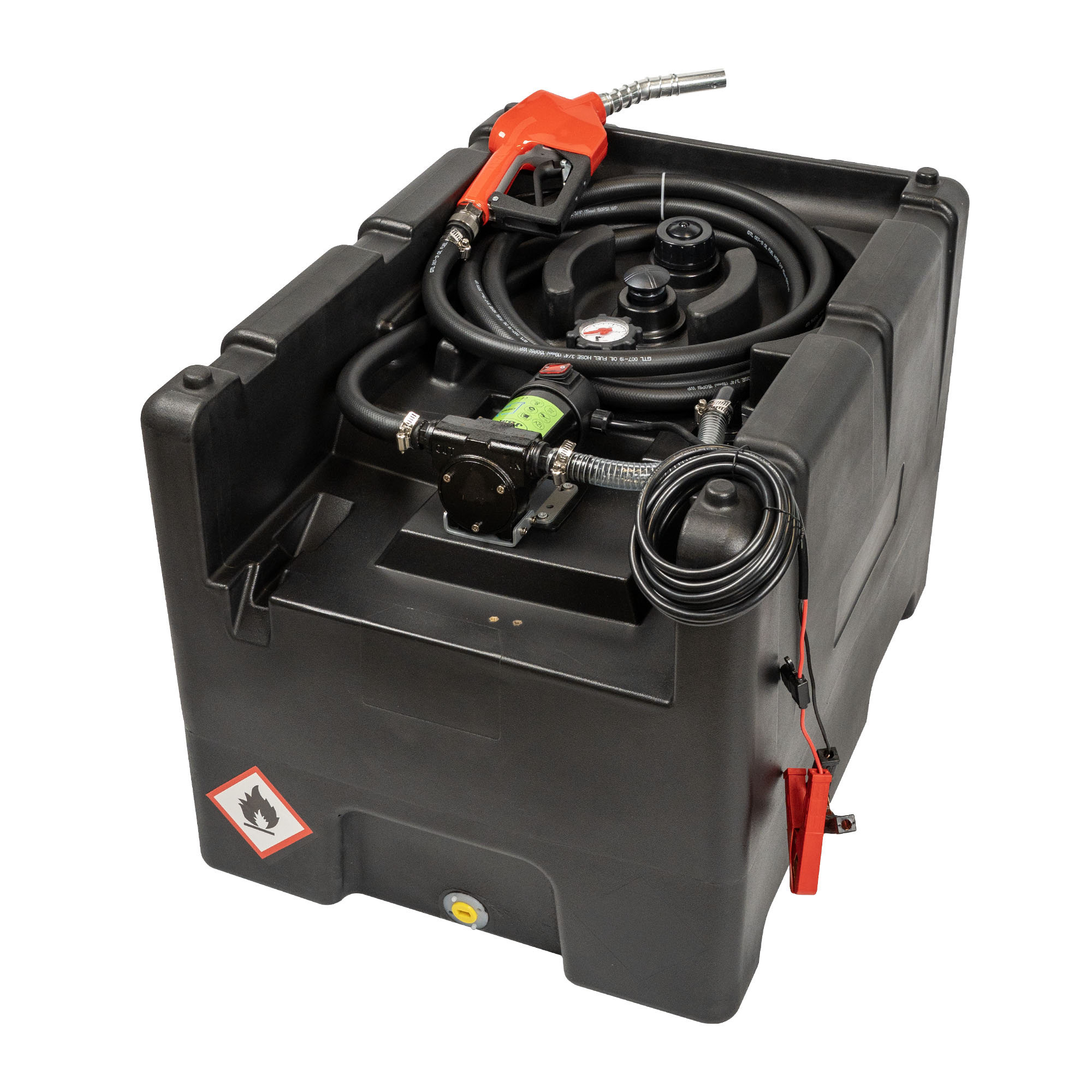 POMPE ÉLECTRIQUE POUR CARBURANT DIESEL AVEC RÉSERVOIR DE 200L