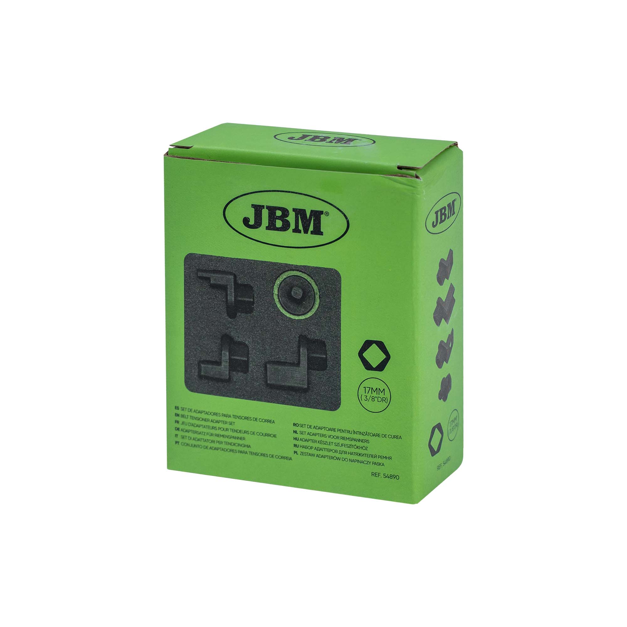 JEU D'ADAPTATEURS POUR TENDEURS DE COURROIE