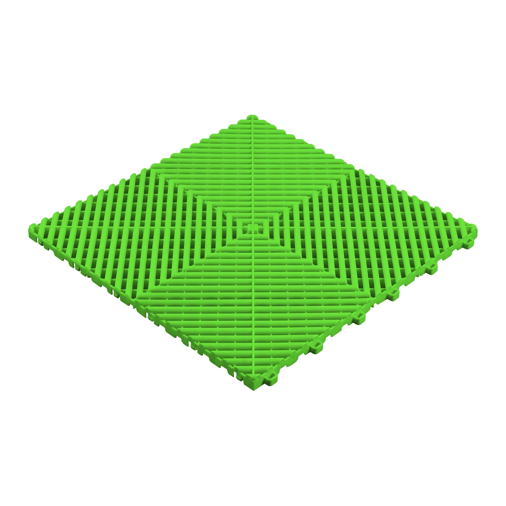 DALLE DE SOL EN PP VERTE PERFORÉE