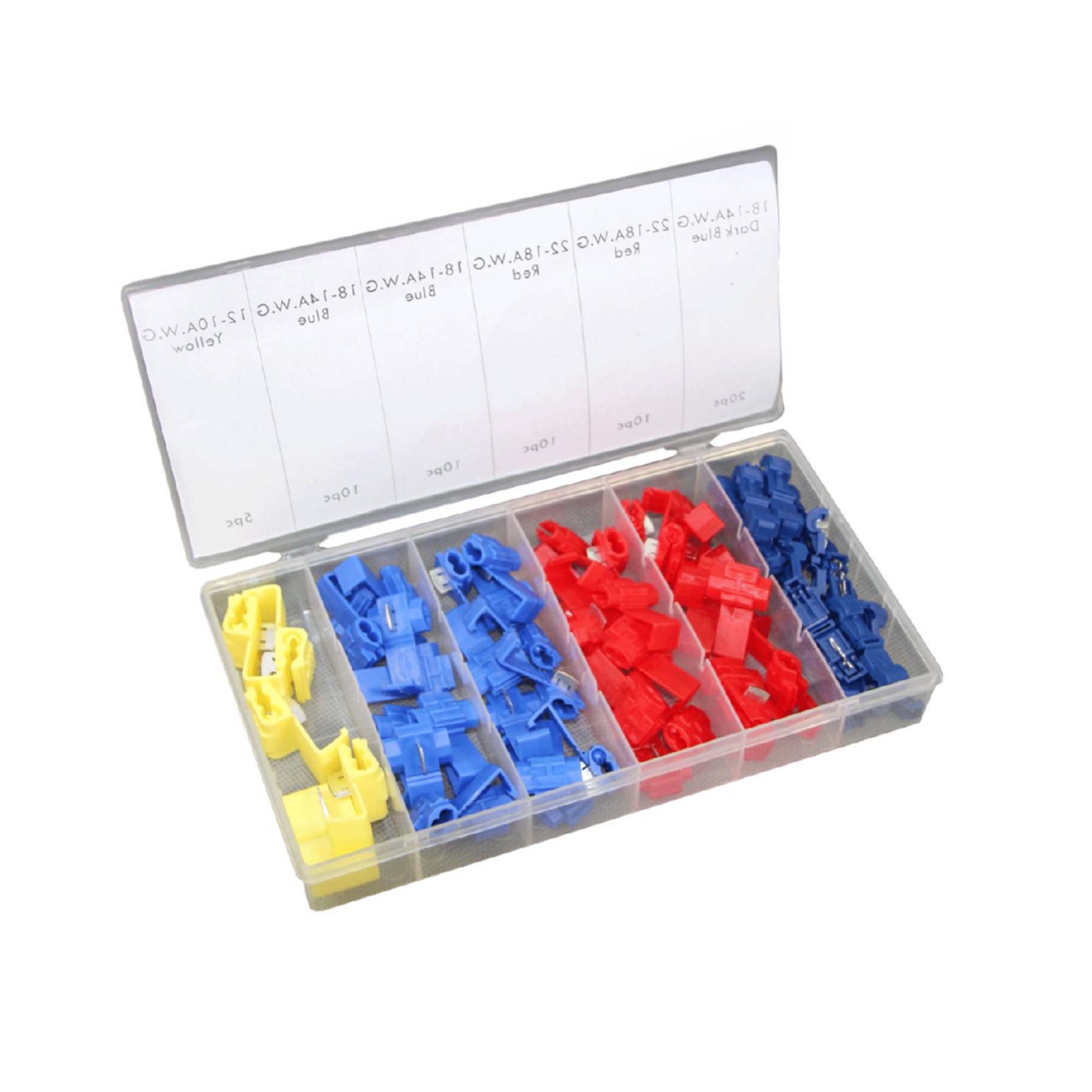 ESTUCHE DE CONECTORES RÁPIDOS DE CABLE 65PCS