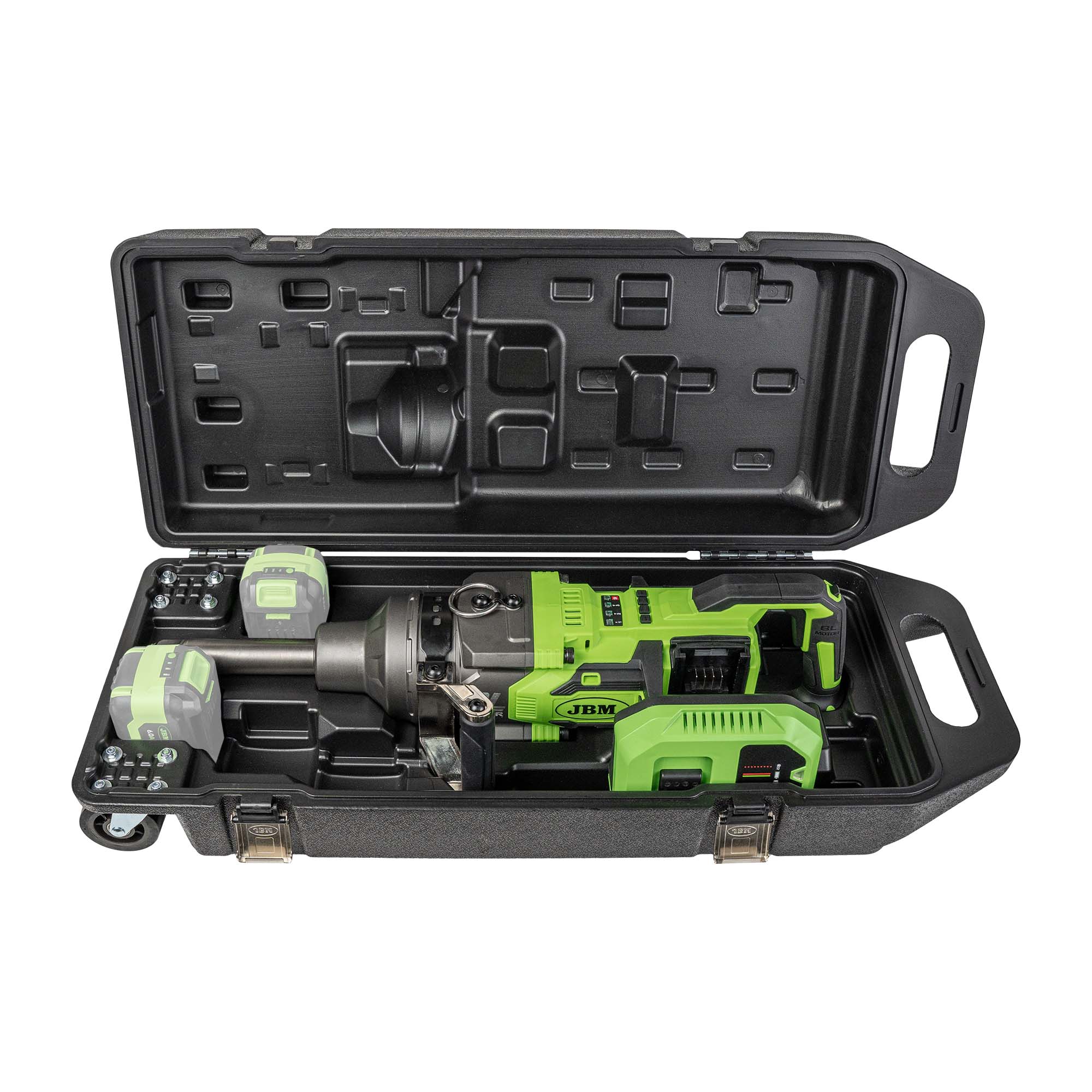 PISTOLA DE IMPACTO BRUSHLESS A BATERÍA PARA CAMIONES 1" 4000NM CON MALETIN SIN BATERÍA