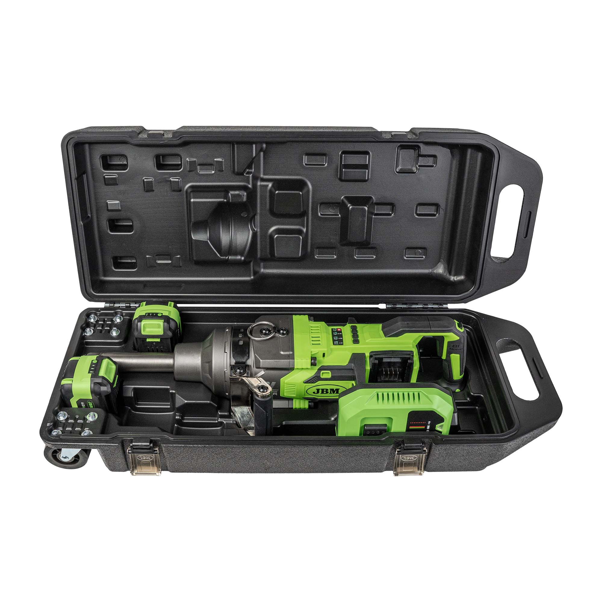 PISTOLA DE IMPACTO BRUSHLESS A BATERÍA PARA CAMIONES 1" 4000NM CON MALETÍN 