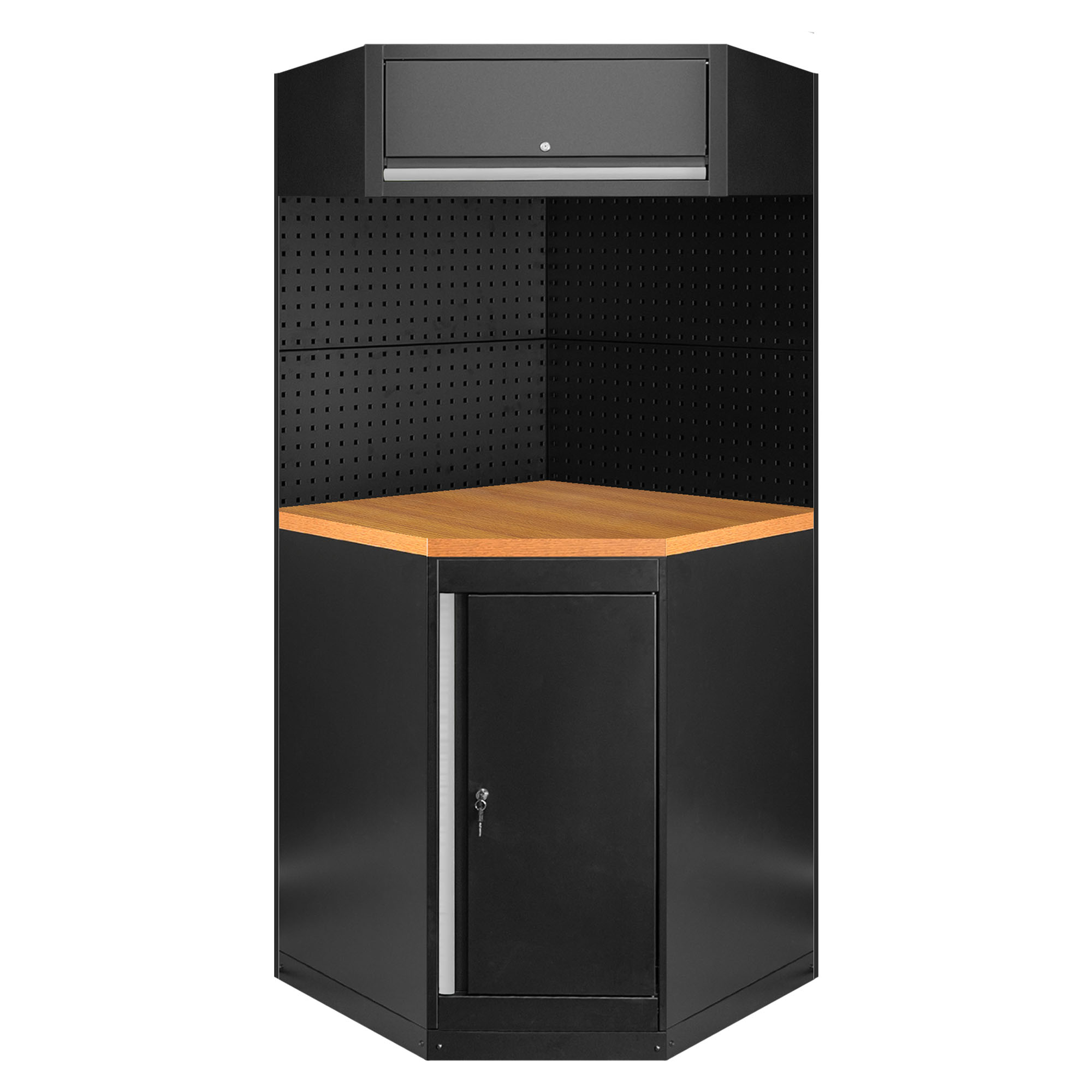 ENSEMBLE DE MEUBLES MODULAIRES (11 PIÈCES) - ARGENTÉ