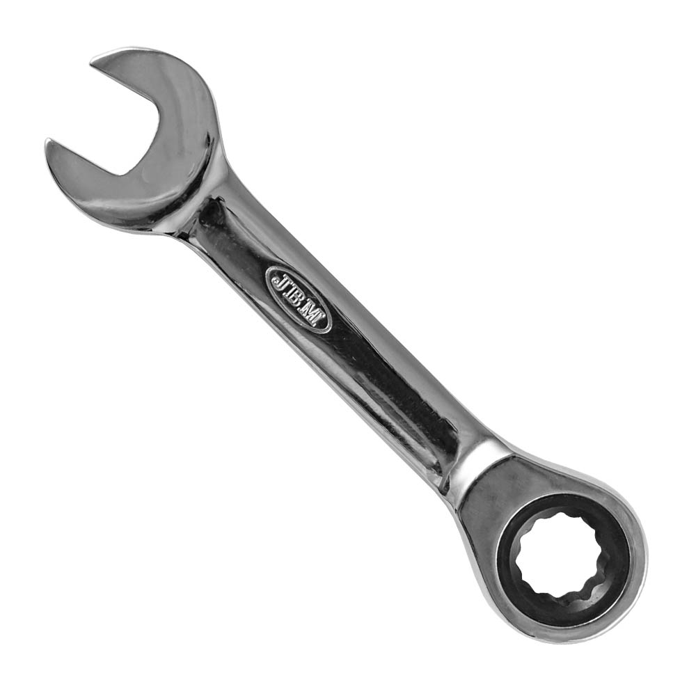 SHORT COMBINATION RATCHET WRENCH 10MM