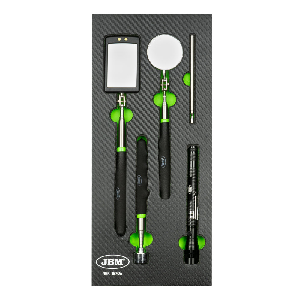 5 PIECES MAGNETIC PICK-UP TOOL SET