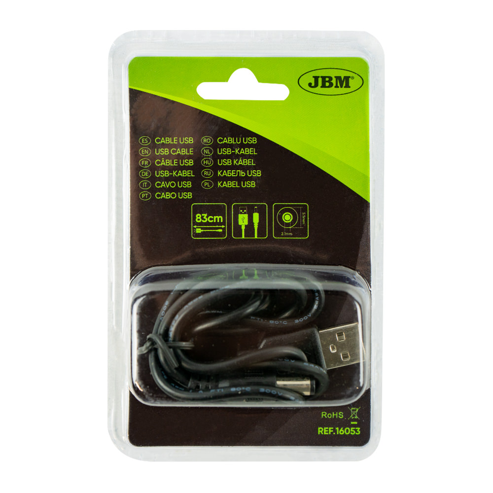CABLU USB TIP A / ȘTECHER ROTUNDE 5.5MM