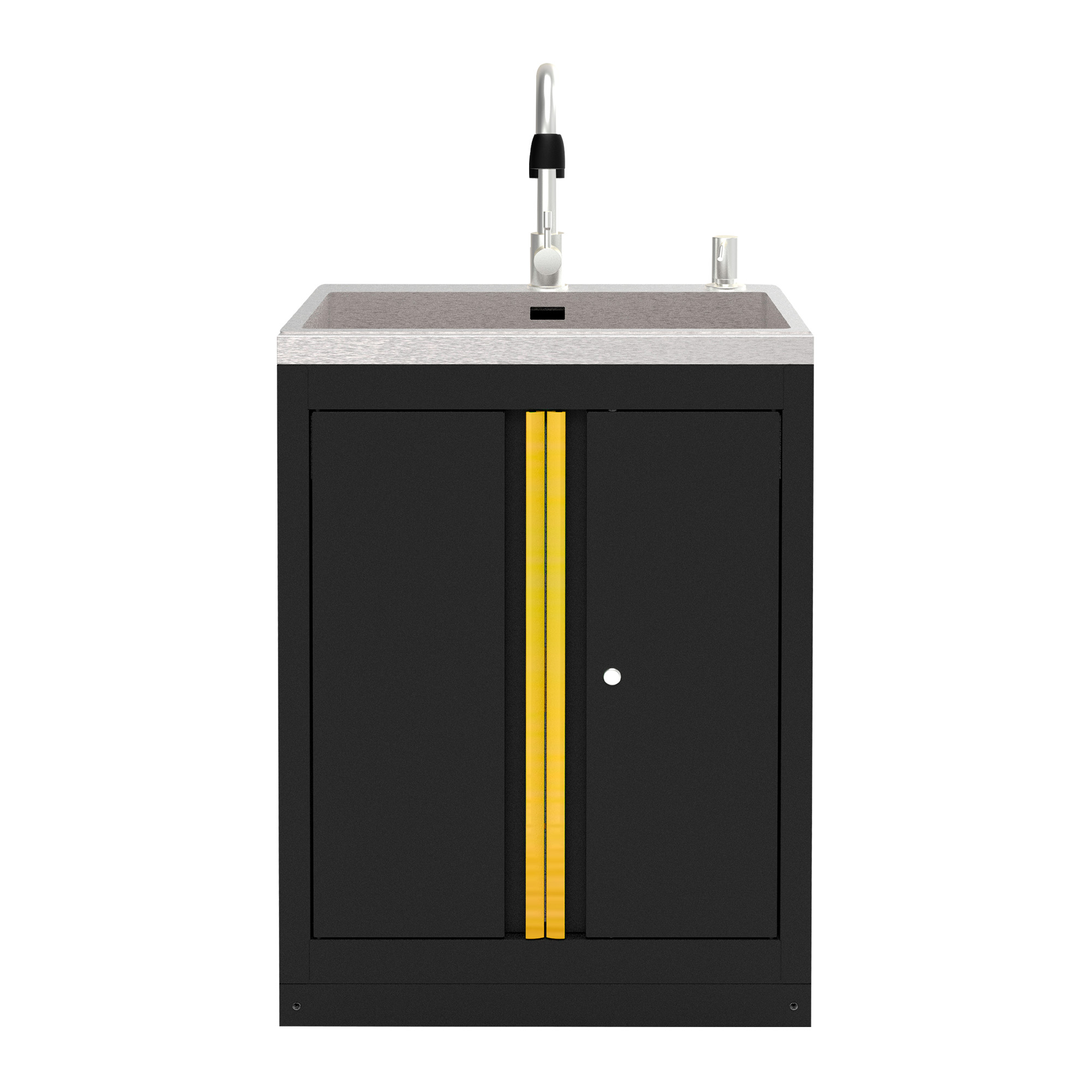 MEUBLE SOUS-ÉVIER INTÉGRÉ - OR