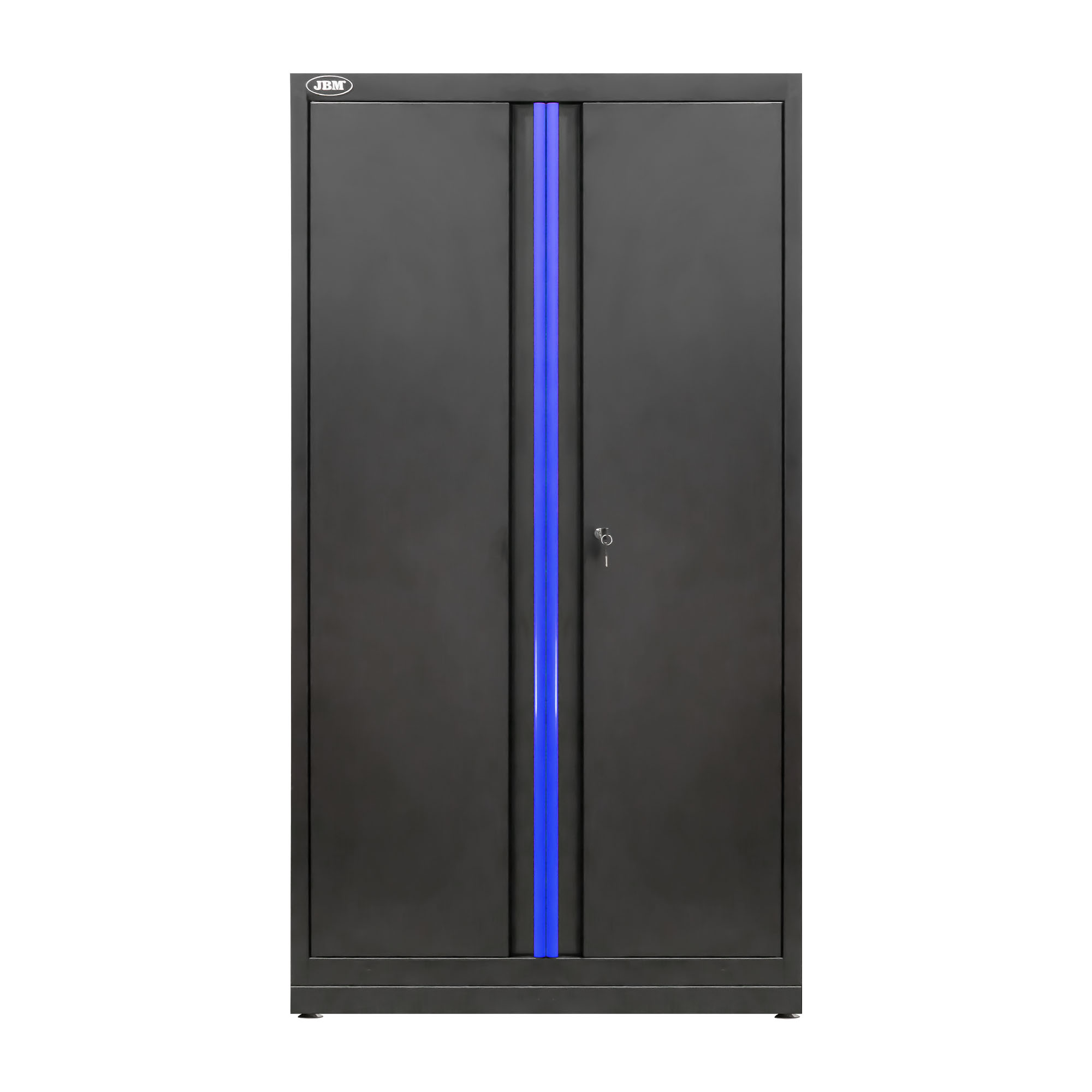 ARMOIRE HAUTE À DEUX PORTES - BLEU