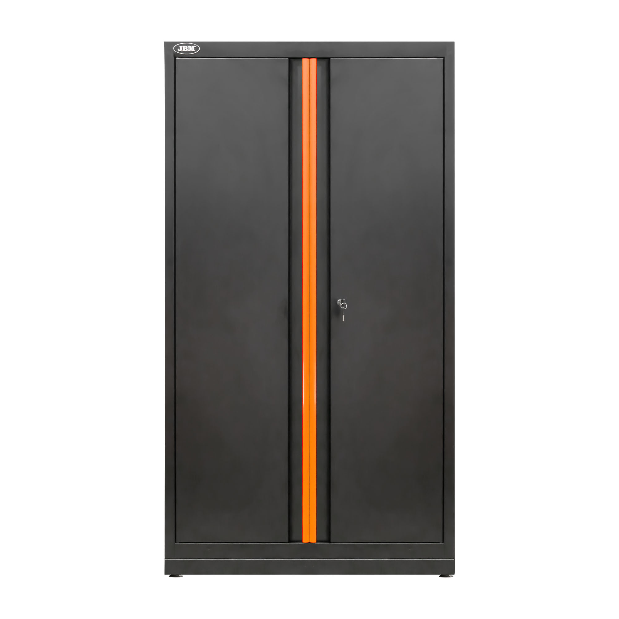 ARMOIRE HAUTE À DEUX PORTES - ORANGE