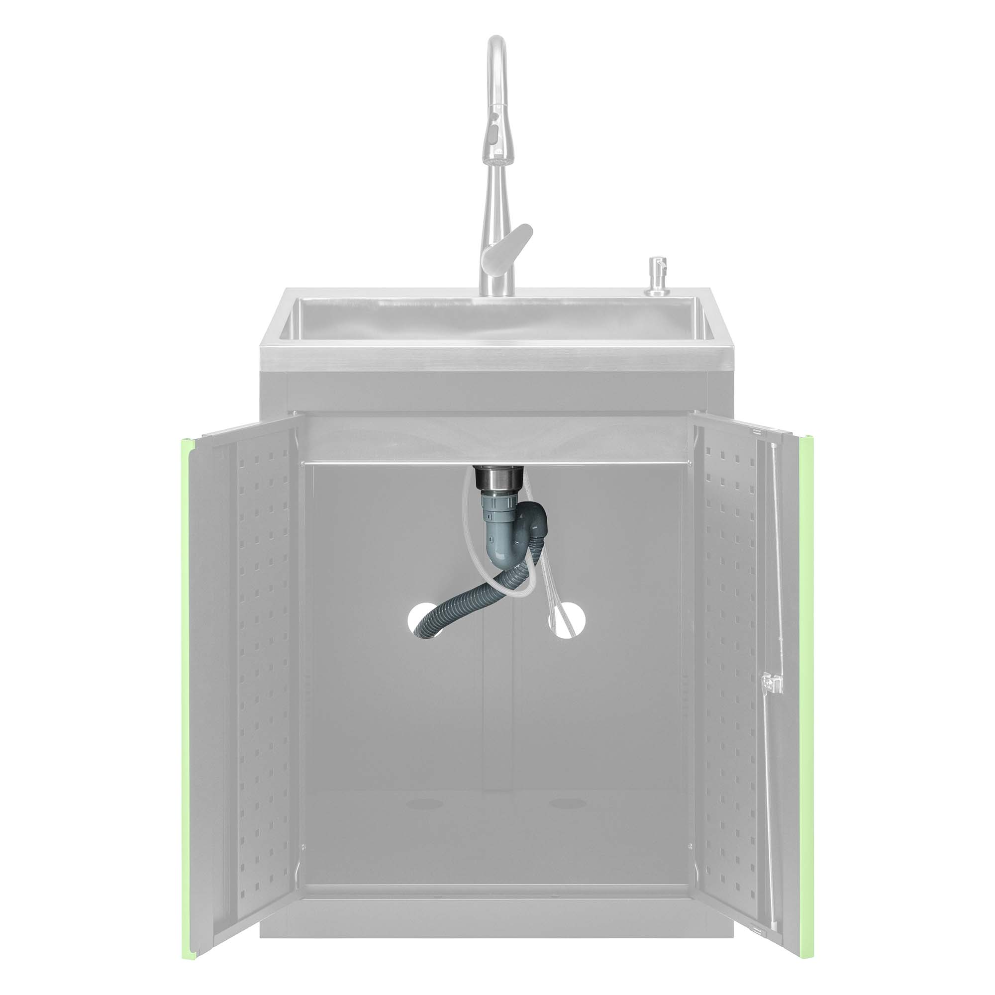 CONJUNTO DE TUBERÍA DE DESAGÜE PARA  ARMARIO CON FREGADERO - REF. 18103