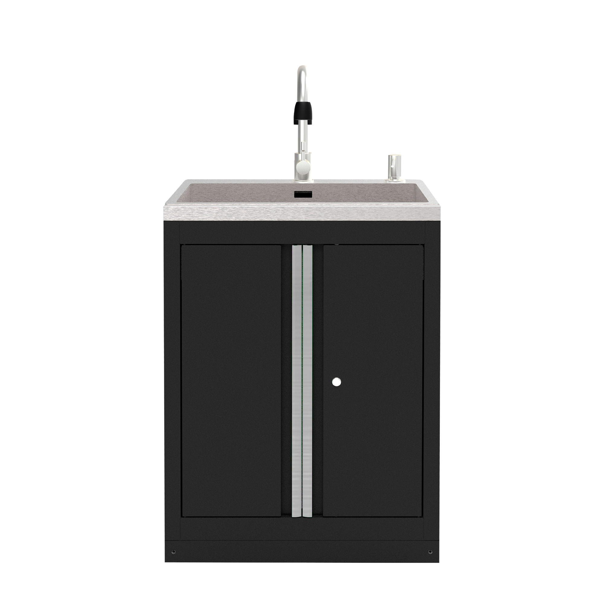 JEU DE POIGNÉES POUR ARMOIRE (RÉF. 18103) - ARGENTÉ