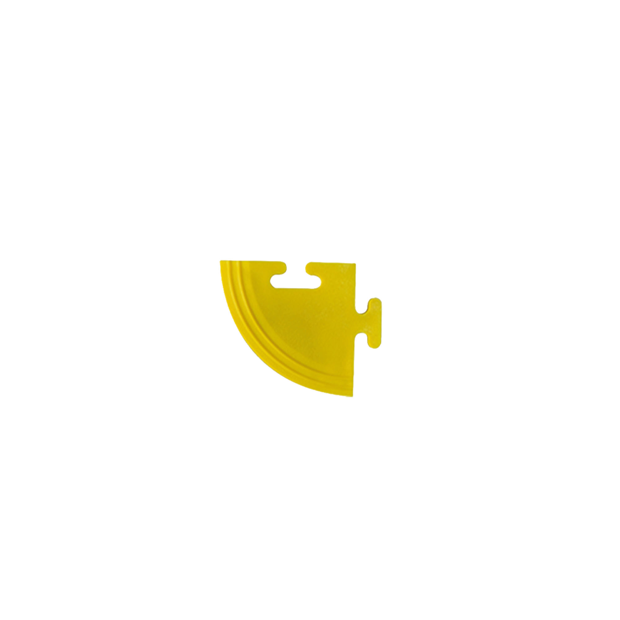 COIN DE CARREAU EN PVC JAUNE