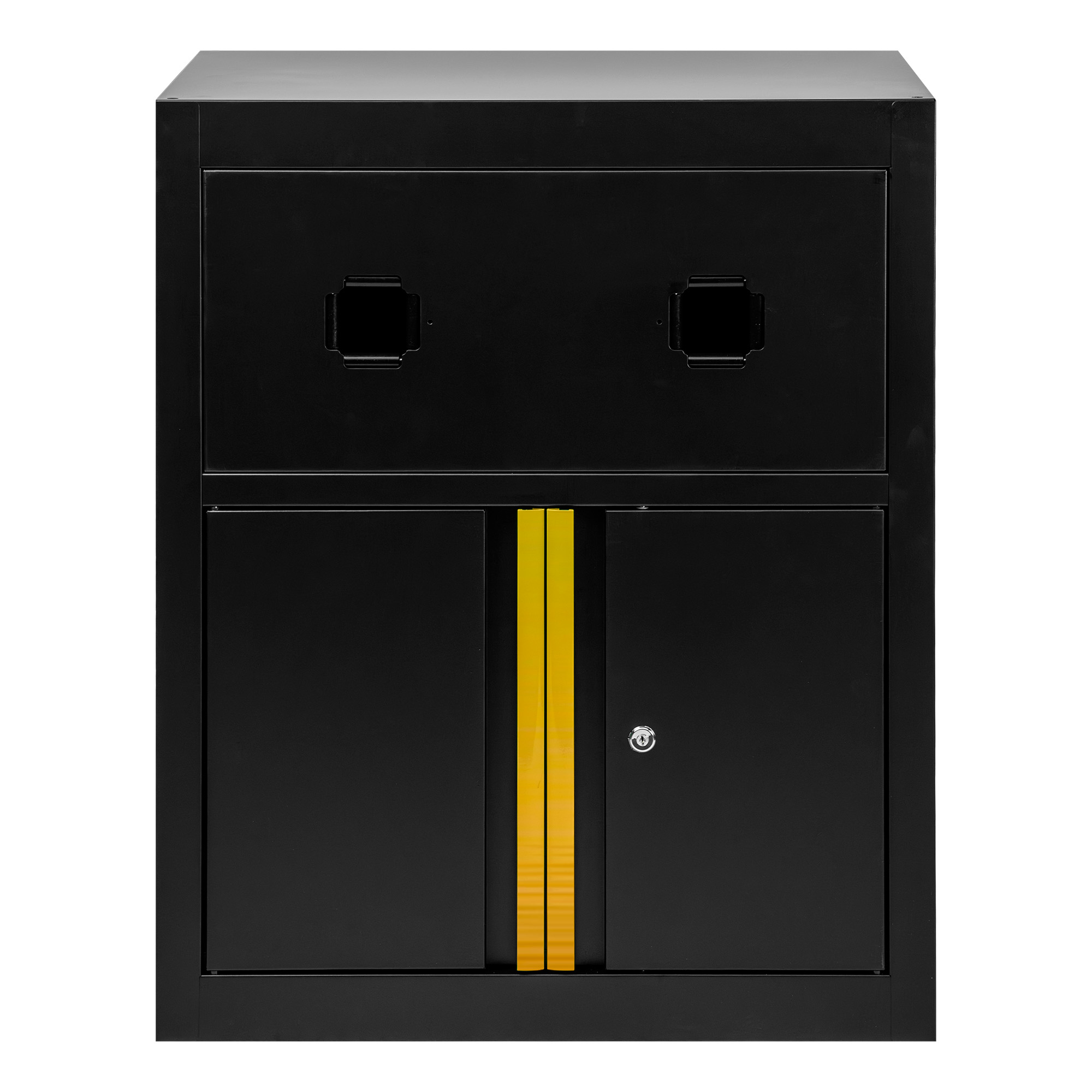 ARMOIRE AVEC ENROULEURS D’AIR COMPRIMÉ ET ÉLECTRIQUE – OR