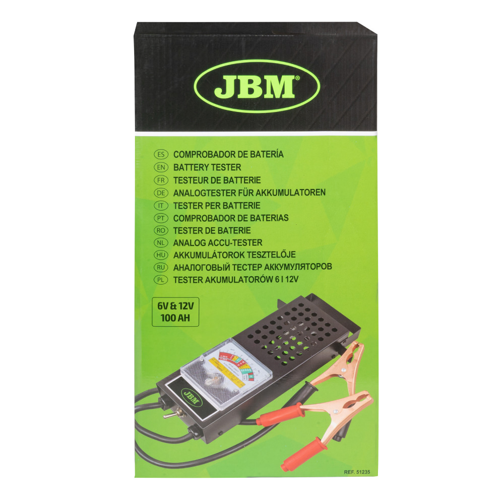 Comprobador De Baterias Digital Ref. Jbm 51816