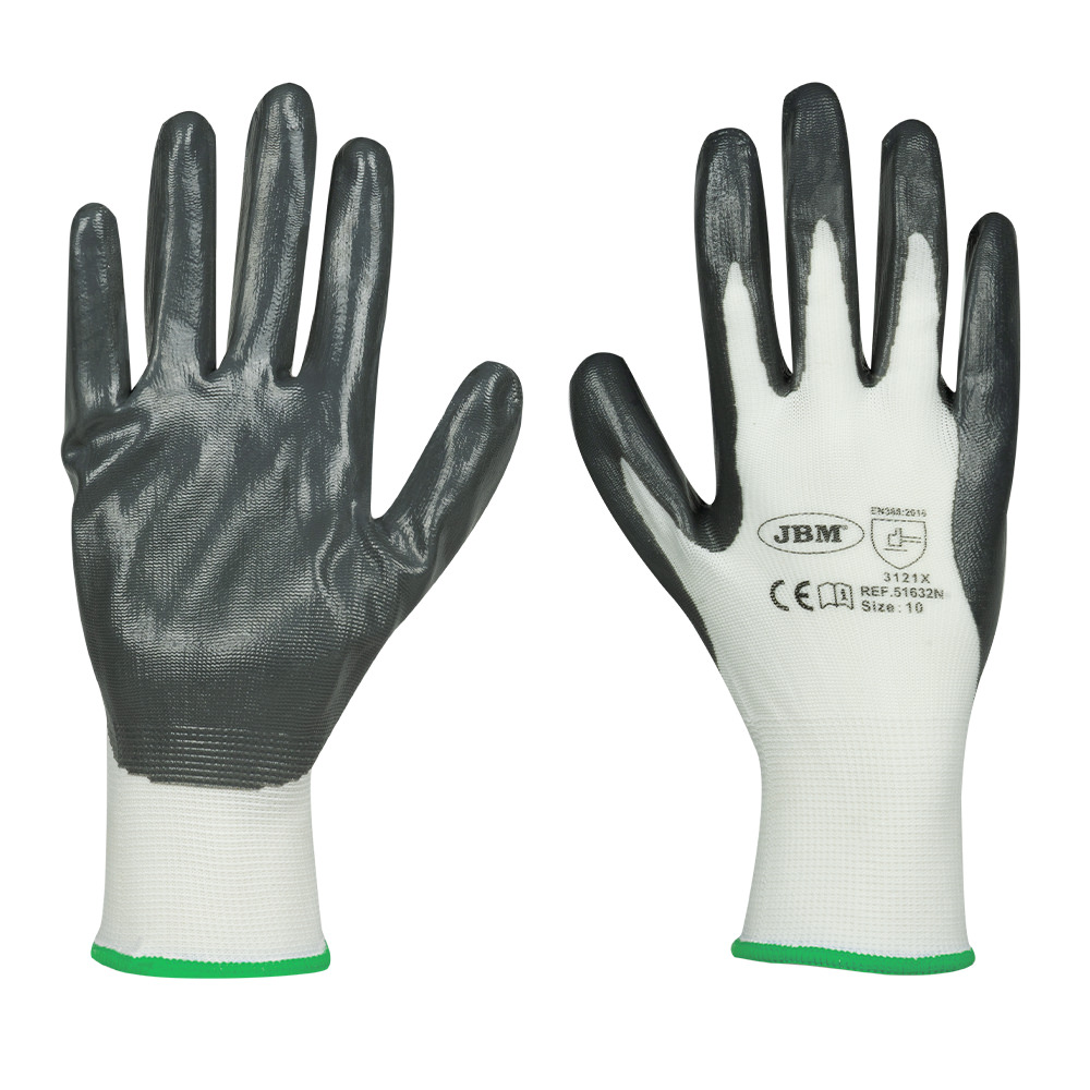 PALM NITRILE COATED GLOVES T11