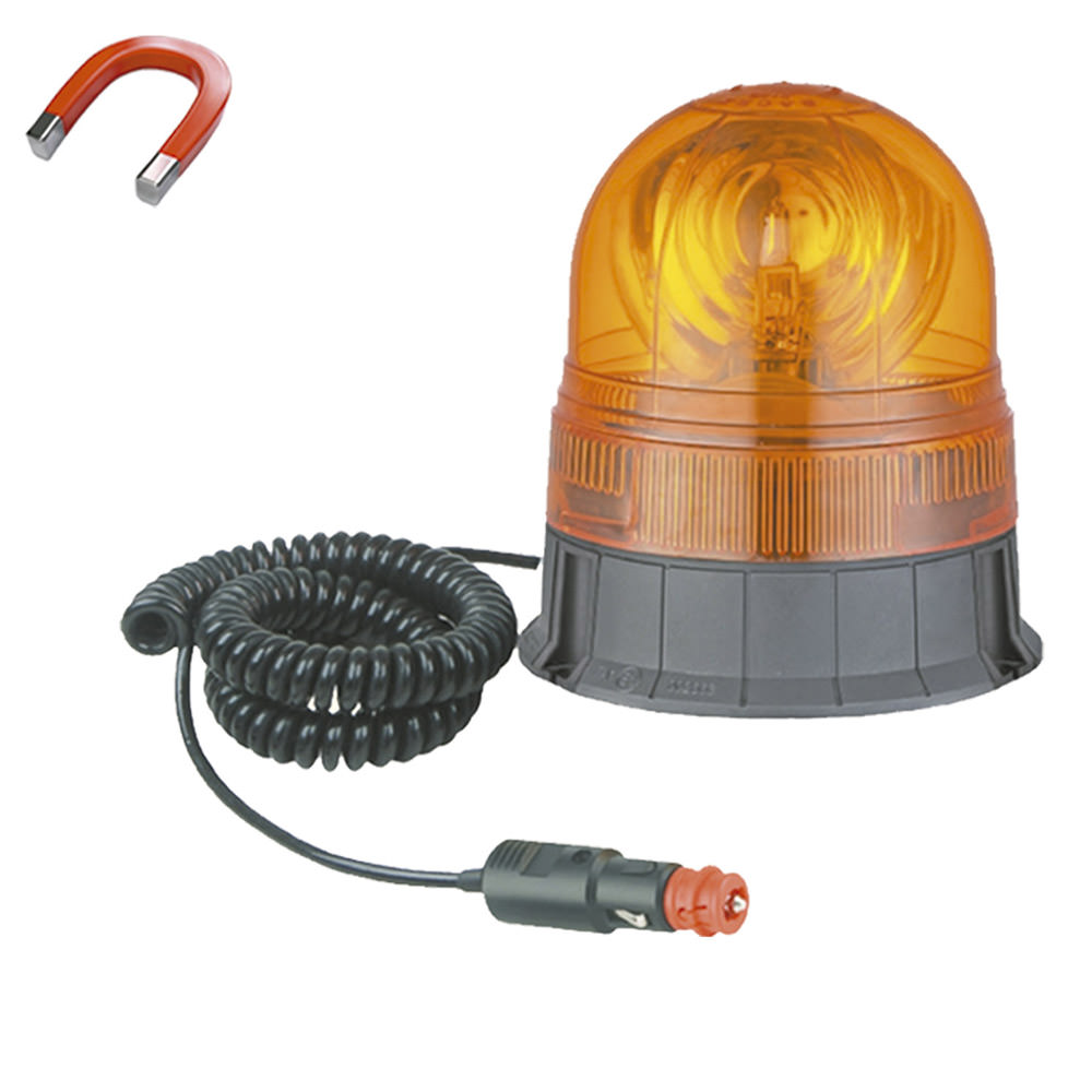 ROTATING BEACON WITH MAGNETIZED CABLE H1 24V 70W