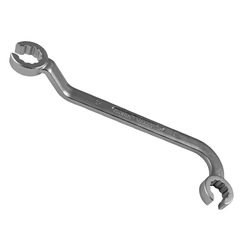 DOUBLE OPEN END SPANNER FOR DIESEL INJECTOR PIPES