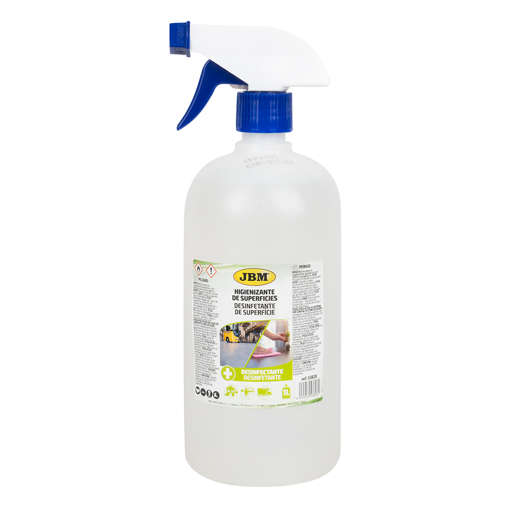 HYDROALCOHOLIC SOLUTION FOR SURFACES - 1L SPRAY