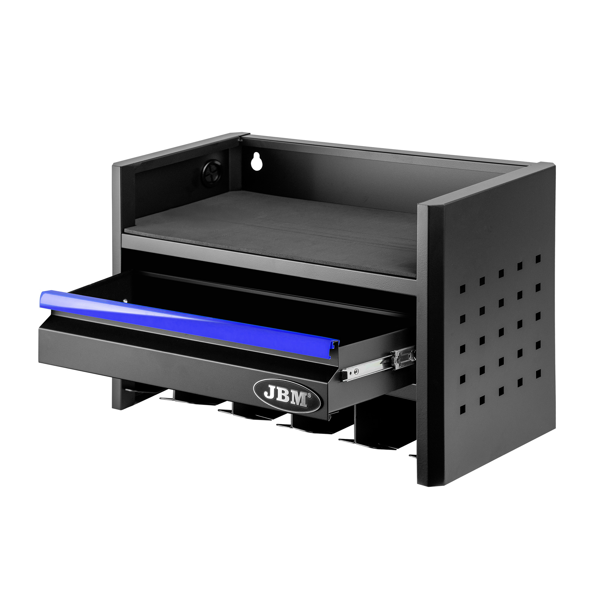 ÉTAGÈRE DE RANGEMENT POUR OUTILS ÉLECTRIQUES À 3 NIVEAUX - BLEU