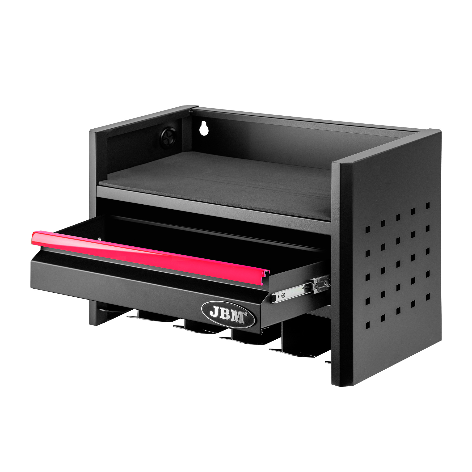 ÉTAGÈRE DE RANGEMENT POUR OUTILS ÉLECTRIQUES À 3 NIVEAUX - ROSE