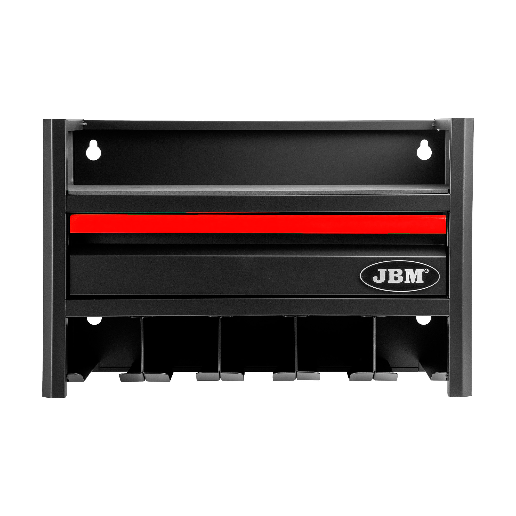 ÉTAGÈRE DE RANGEMENT POUR OUTILS ÉLECTRIQUES À 3 NIVEAUX - ROUGE