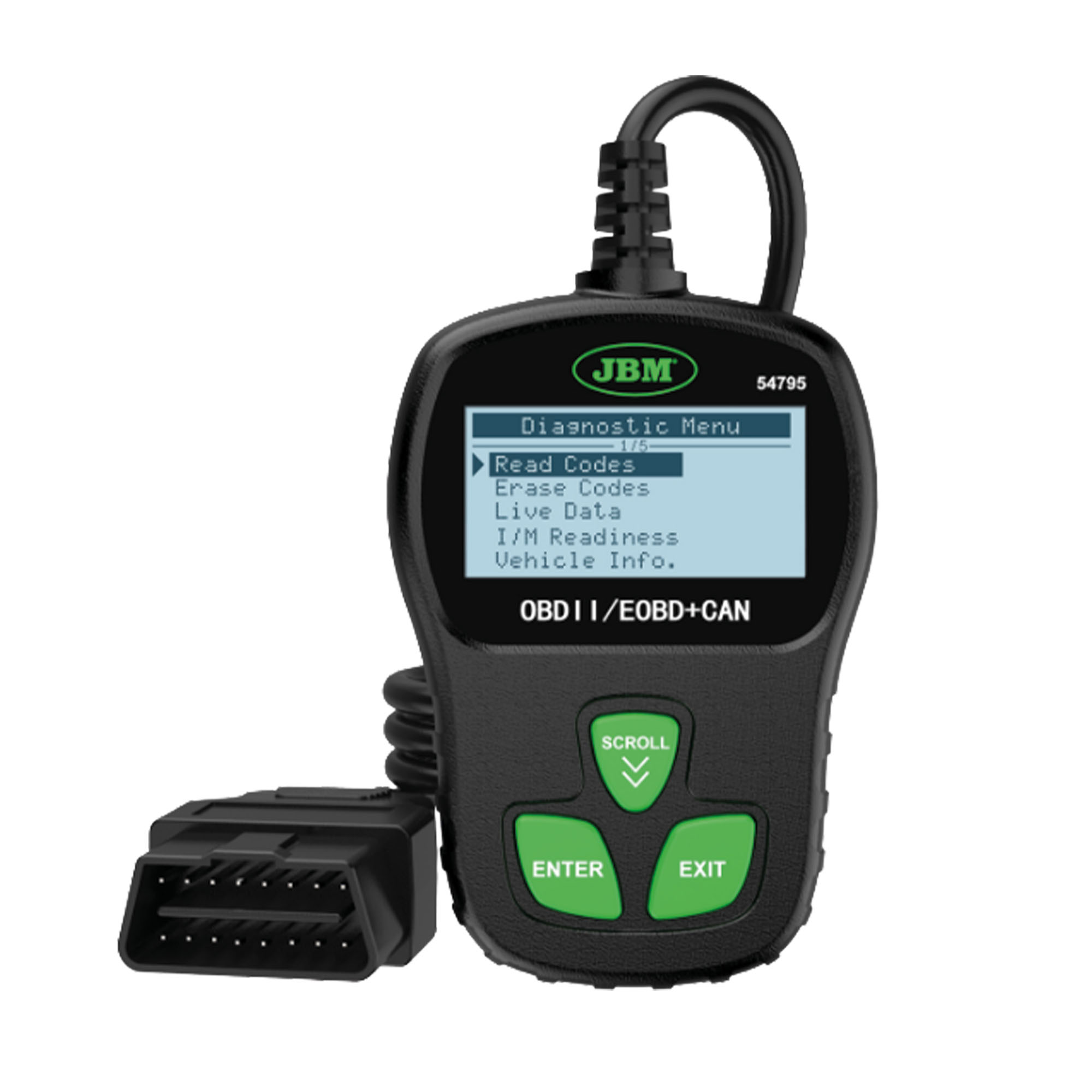 OUTIL DE DIAGNOSTIC LECTEUR DE CODES OBDII/EOBD POUR VÉHICULES