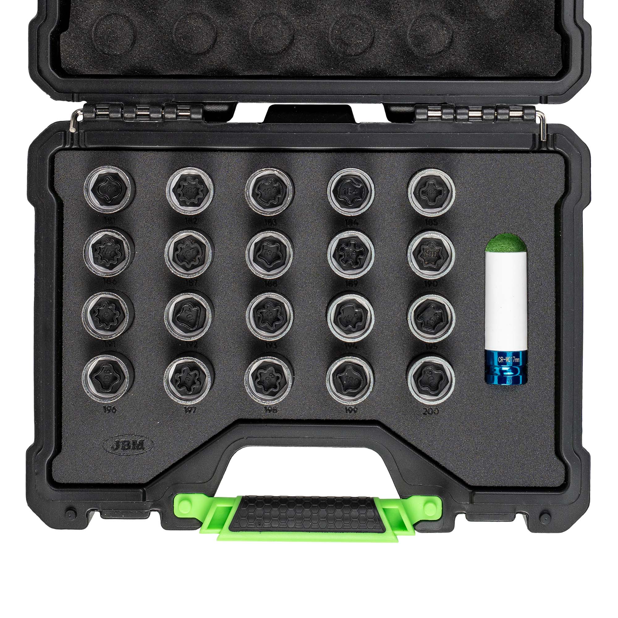 SET DE 21 LLAVES PARA TORNILLO DE BLOQUEO DE RUEDA OPEL/VAUXHALL (181-200)