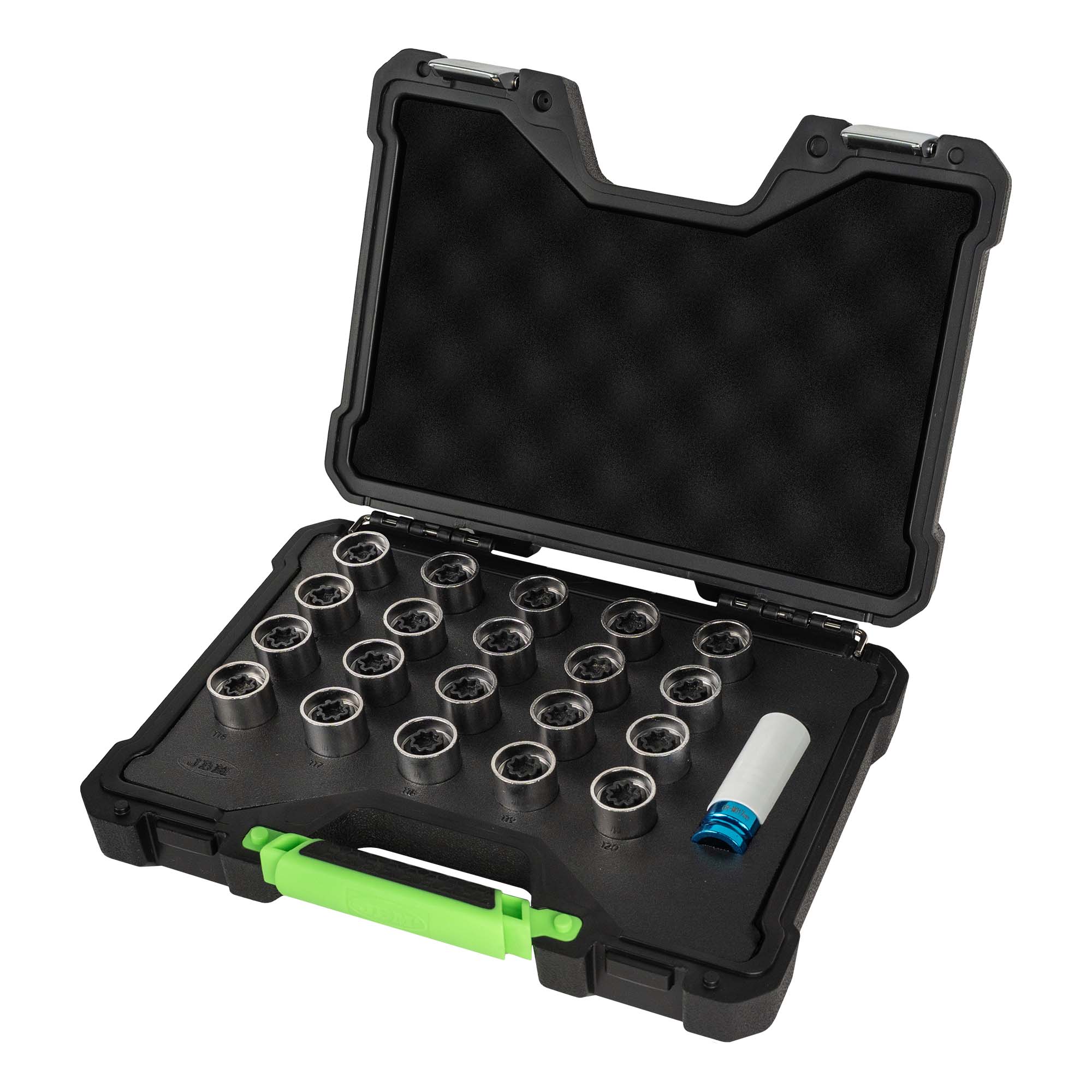 COFFRET DE 21 CLÉS POUR VIS DE VERROUILLAGE DE ROUE POUR OPEL/VAUXHALL (101-120)