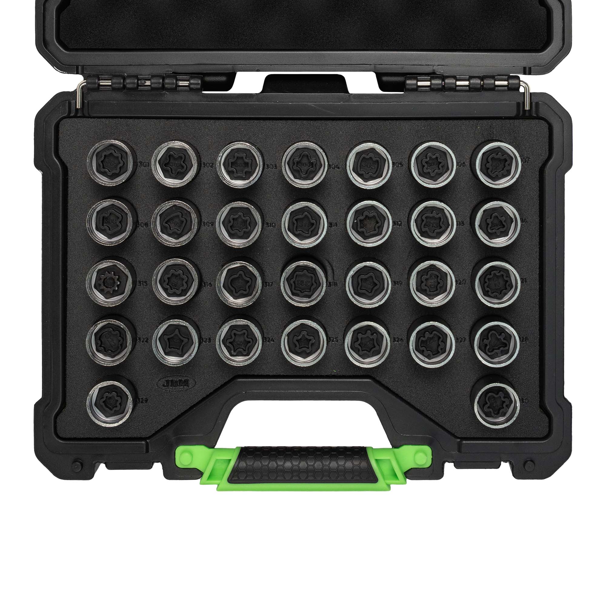 COFFRET DE 21 CLÉS POUR VIS DE VERROUILLAGE DE ROUE POUR OPEL/VAUXHALL (101-120)