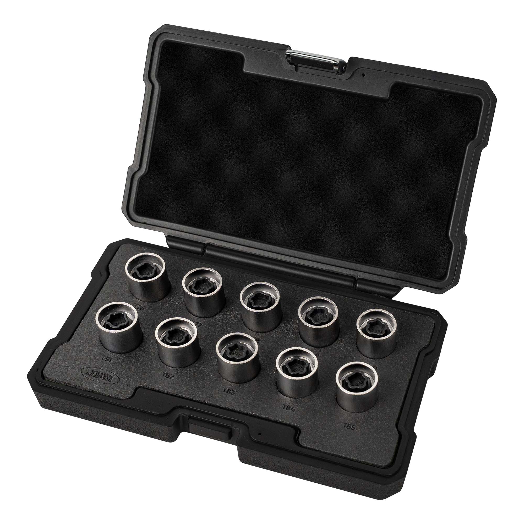 COFFRET DE 10 DOUILLES POUR VIS DE VERROUILLAGE DE ROUE POUR TESLA