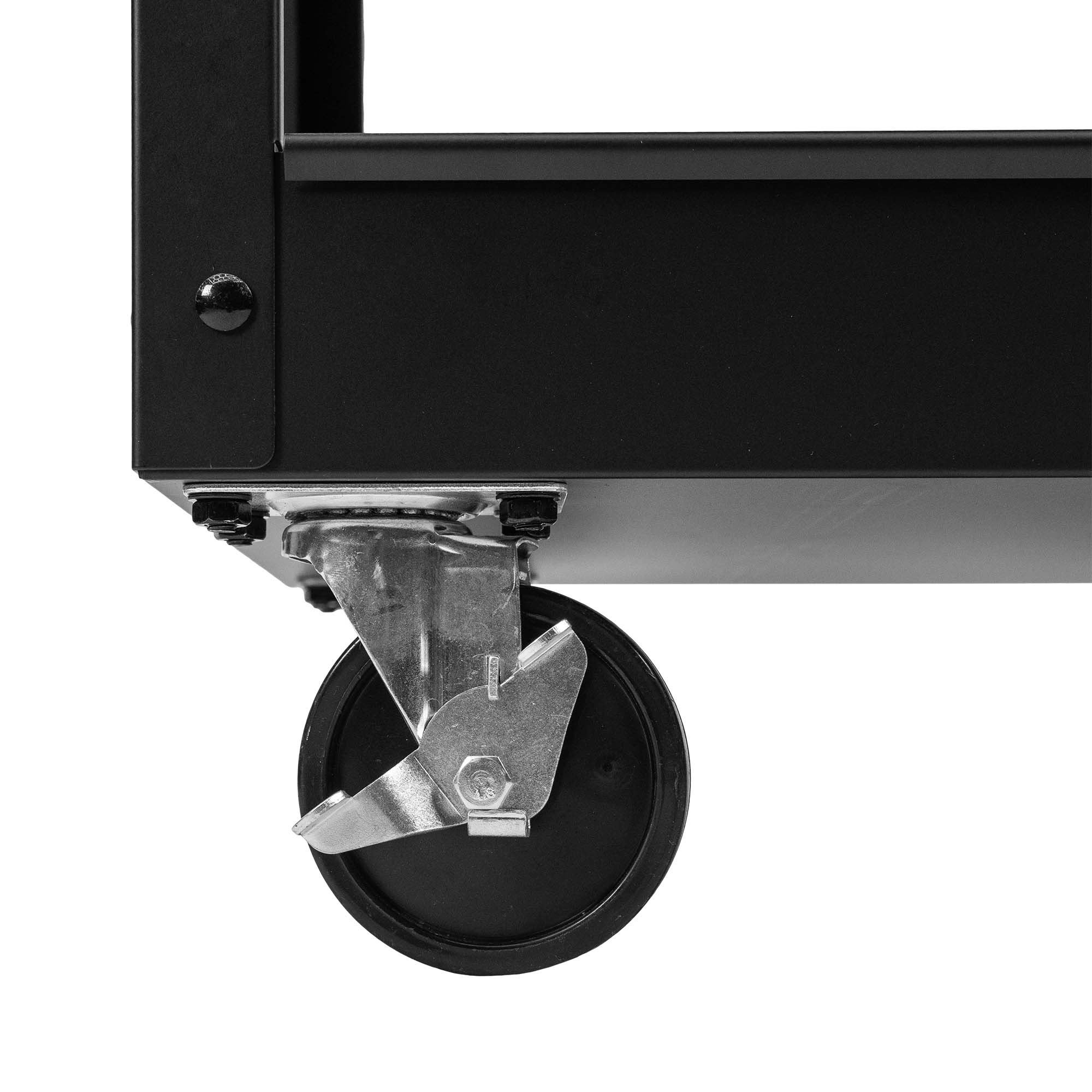 CARRO CON 3 CAJONES 1 BANDEJA Y REJILLAS LATERALES