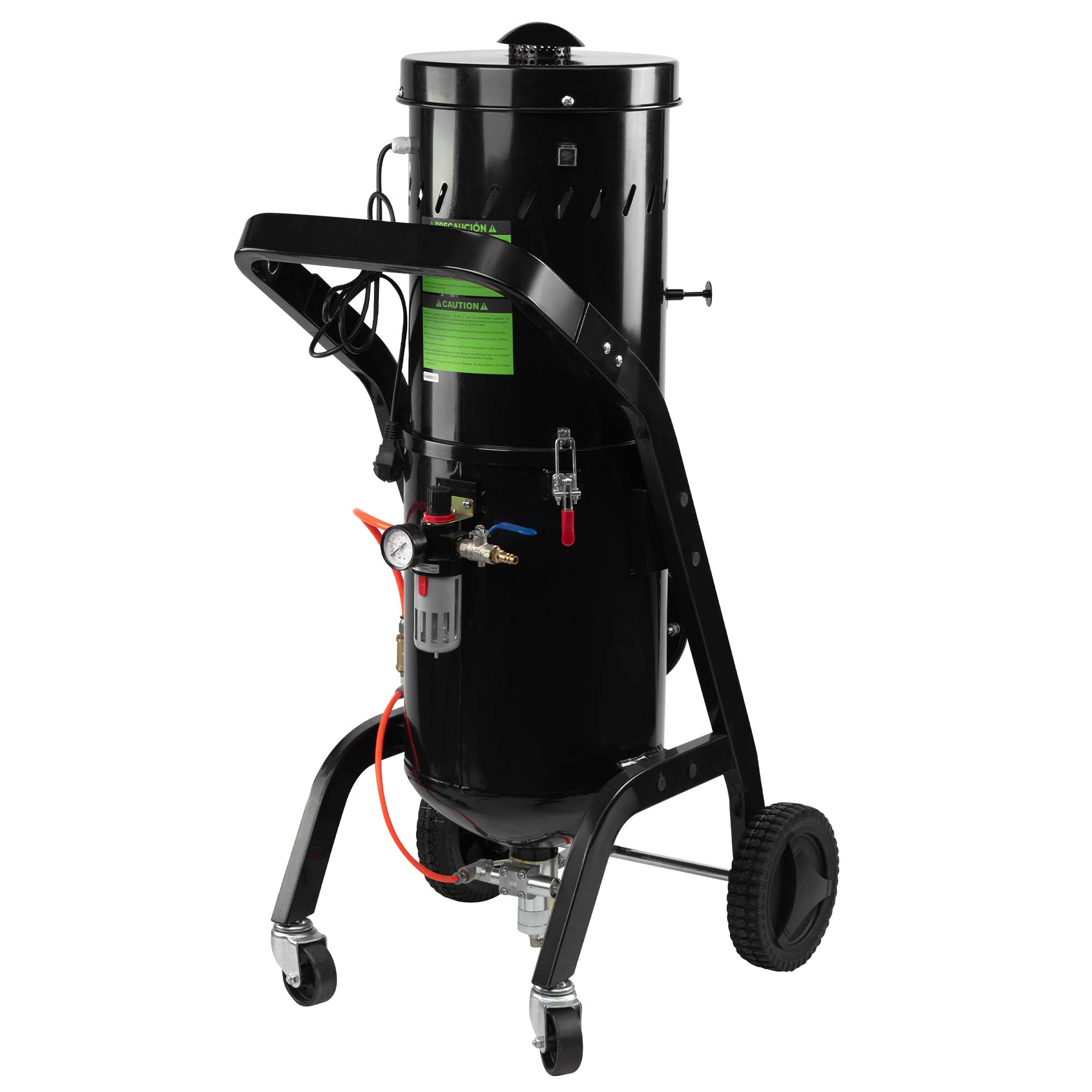 RÉSERVOIR PORTABLE DE NETTOYAGE DU CHARBON PAR SABLAGE – 18 L