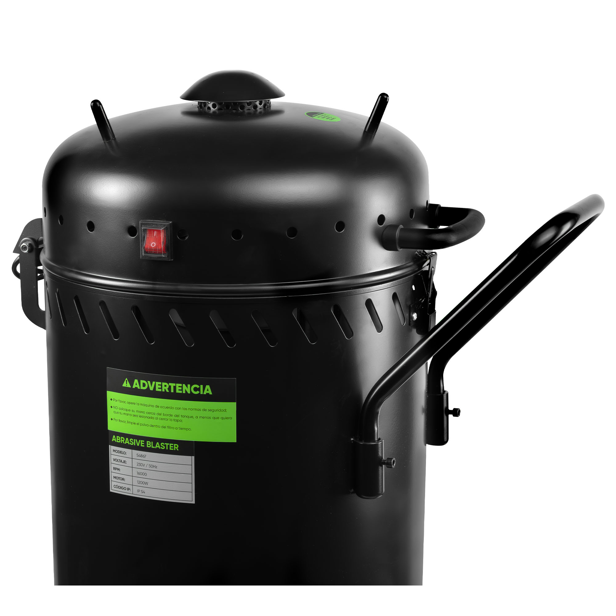 MACHINE DE SABLAGE AVEC SYSTÈME D’ASPIRATION ET VIDE – 17 L