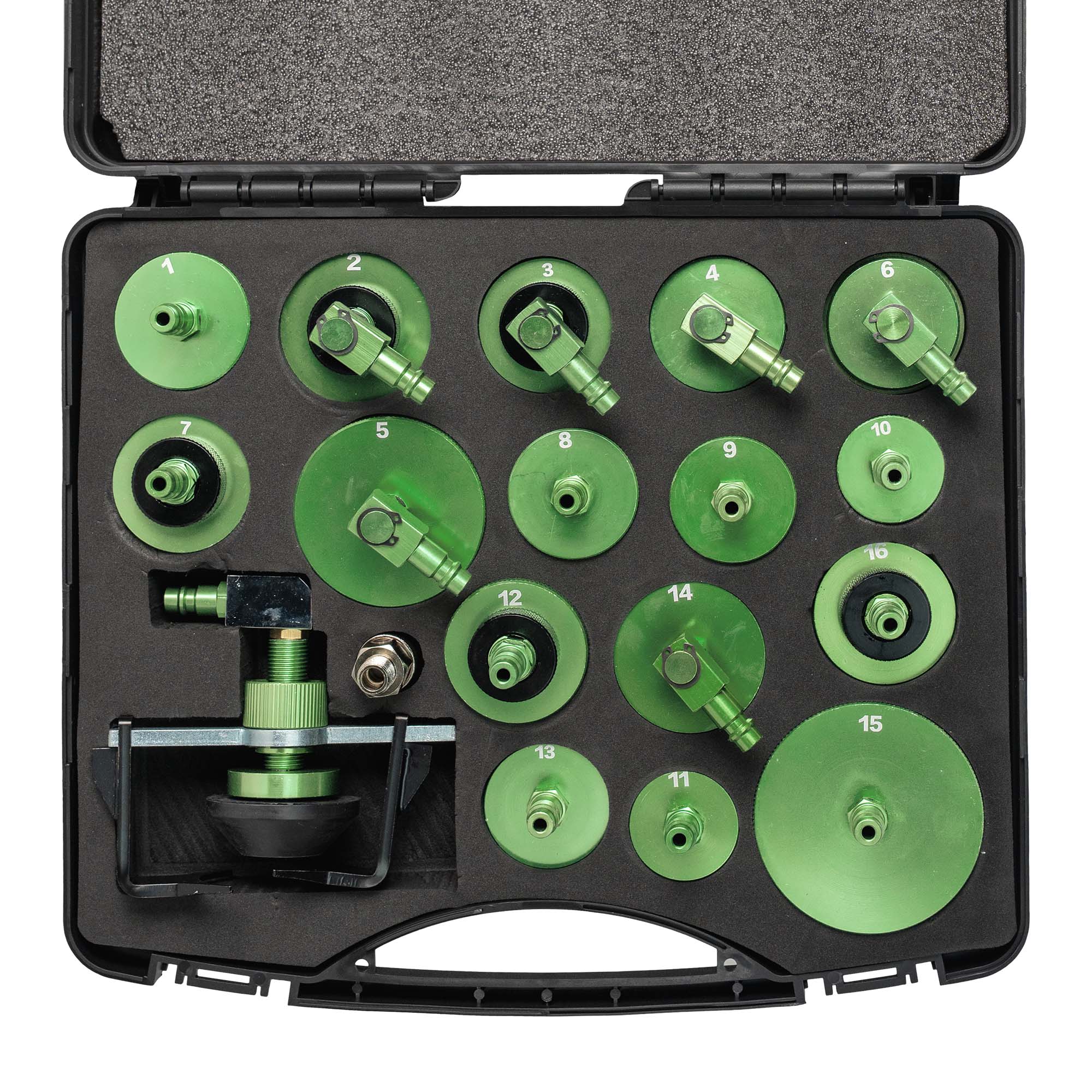 JEU D'ADAPTATEURS POUR PURGEURS DE FREINS