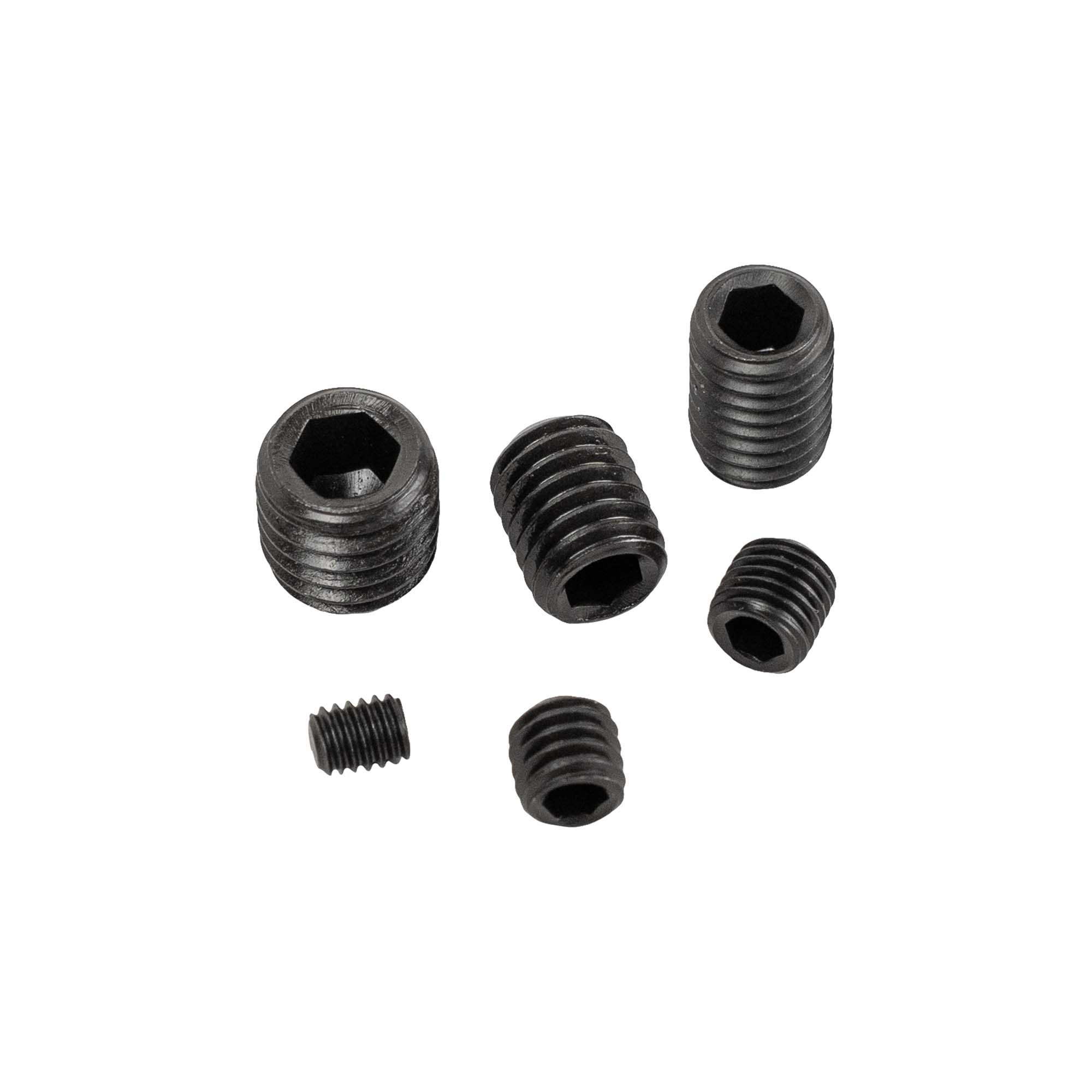 ESTUCHE DE TORNILLOS PRISIONEROS CON CABEZA HEXAGONAL MÉTRICOS 160PCS