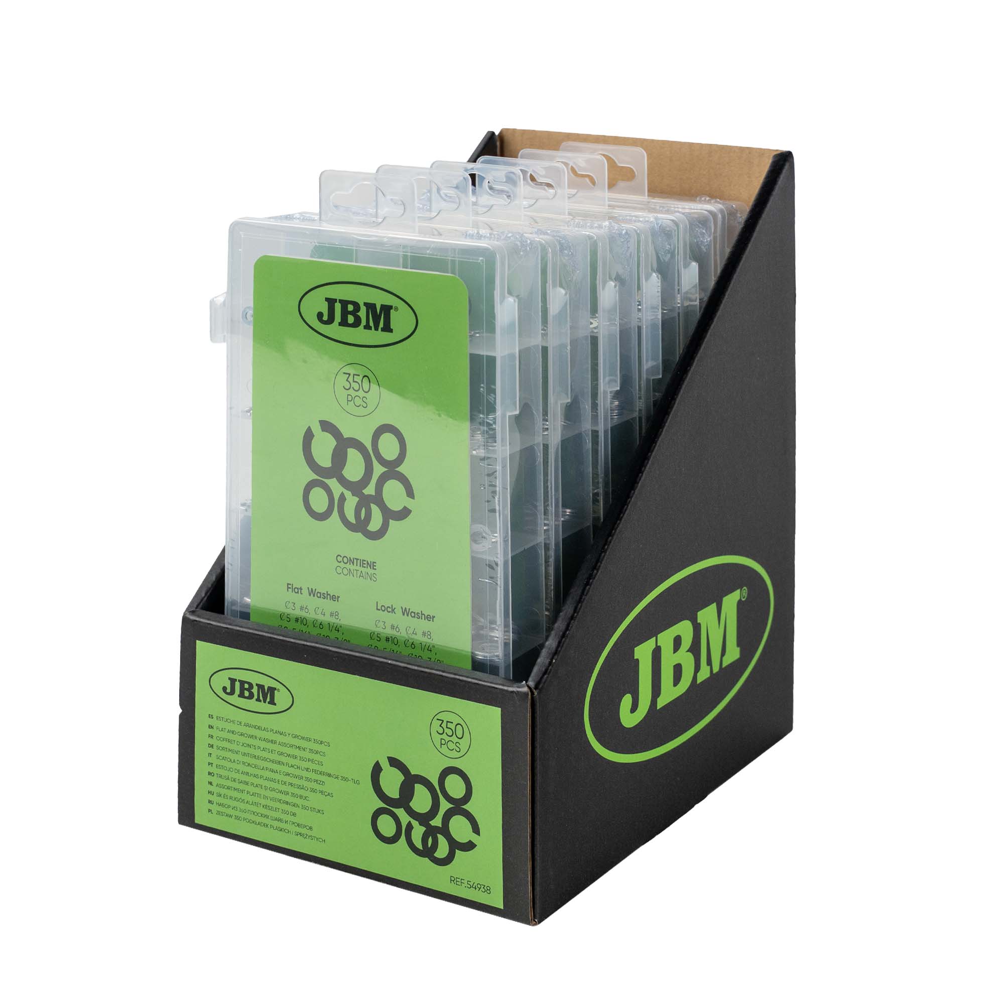 COFFRET D'JOINTS PLATS ET GROWER 350 PIÈCES