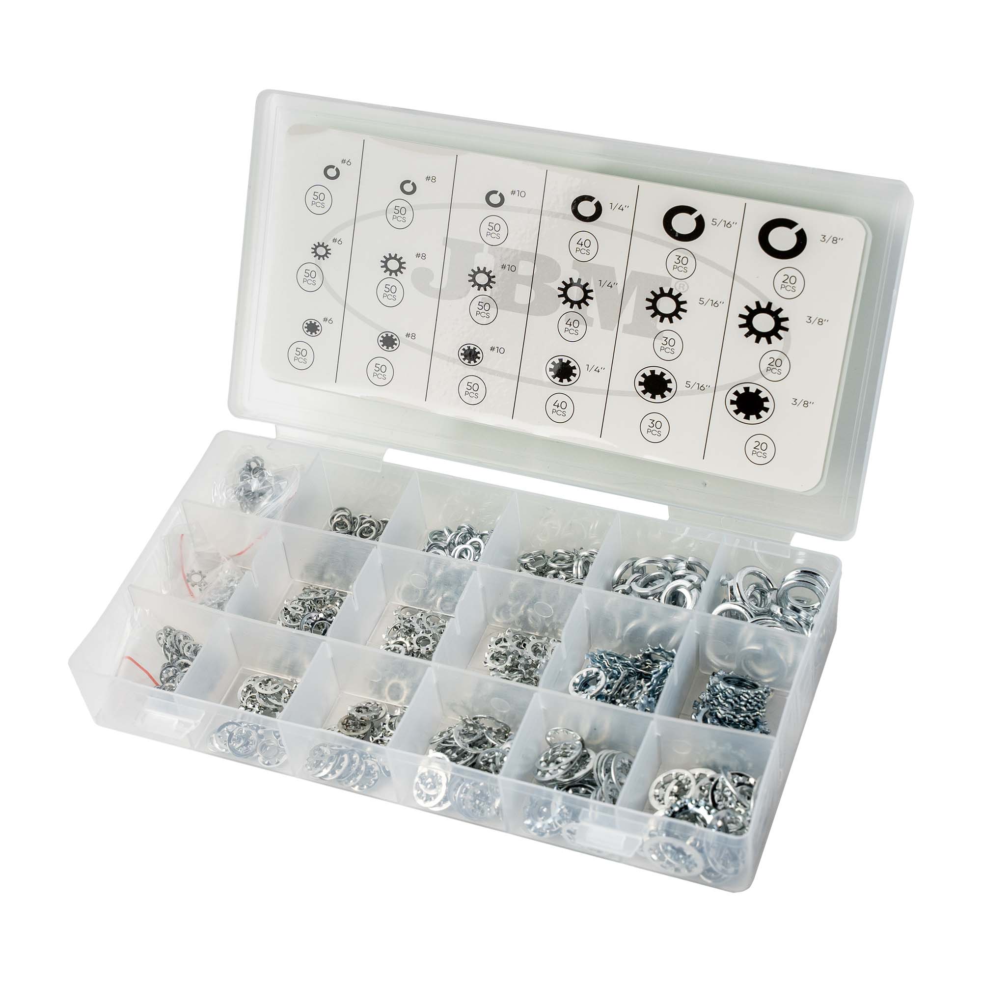 COFFRET D'JOINTS GROWER ET DENTELÉS 720 PIÈCES