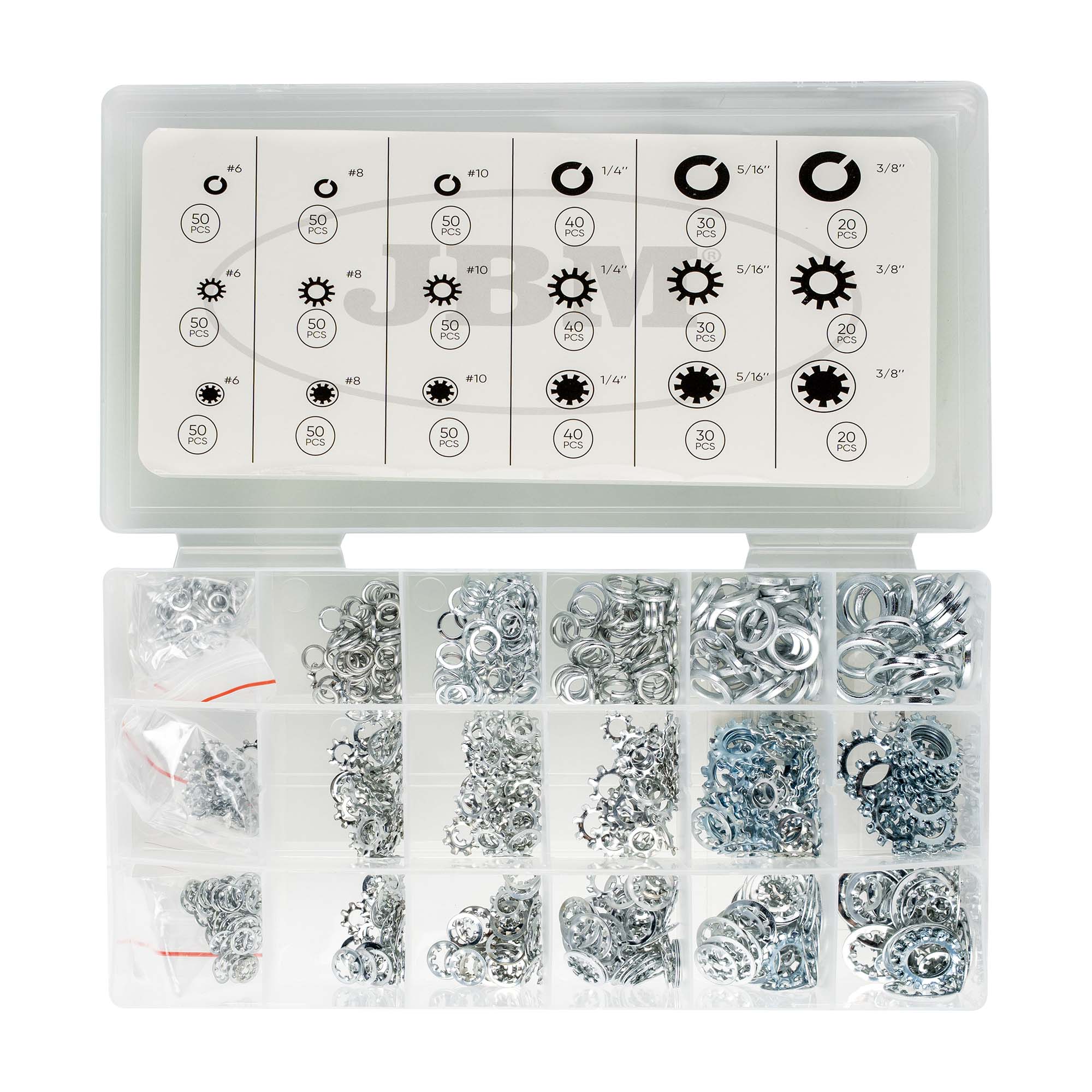 COFFRET D'JOINTS GROWER ET DENTELÉS 720 PIÈCES