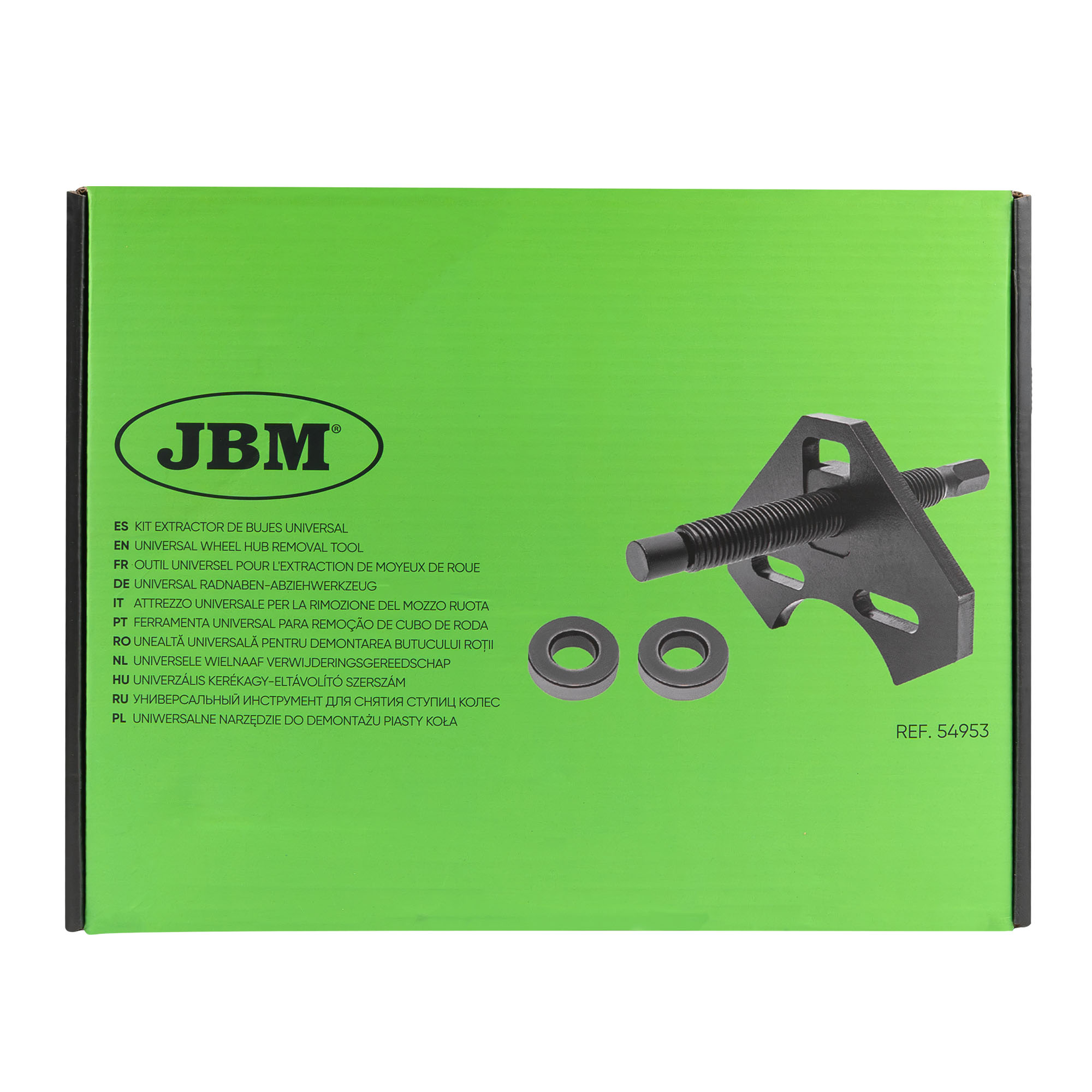 OUTIL UNIVERSEL POUR L'EXTRACTION DE MOYEUX DE ROUE