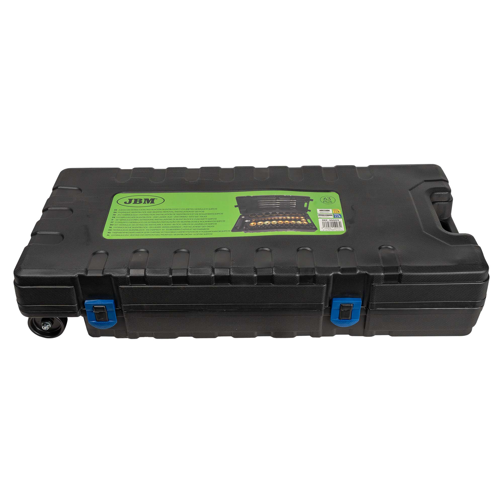 JEU HYDRAULIQUE D'EXTRACTION/INSTALLATION DE SILENTBLOCS ET DE ROULEMENTS (63PCS)