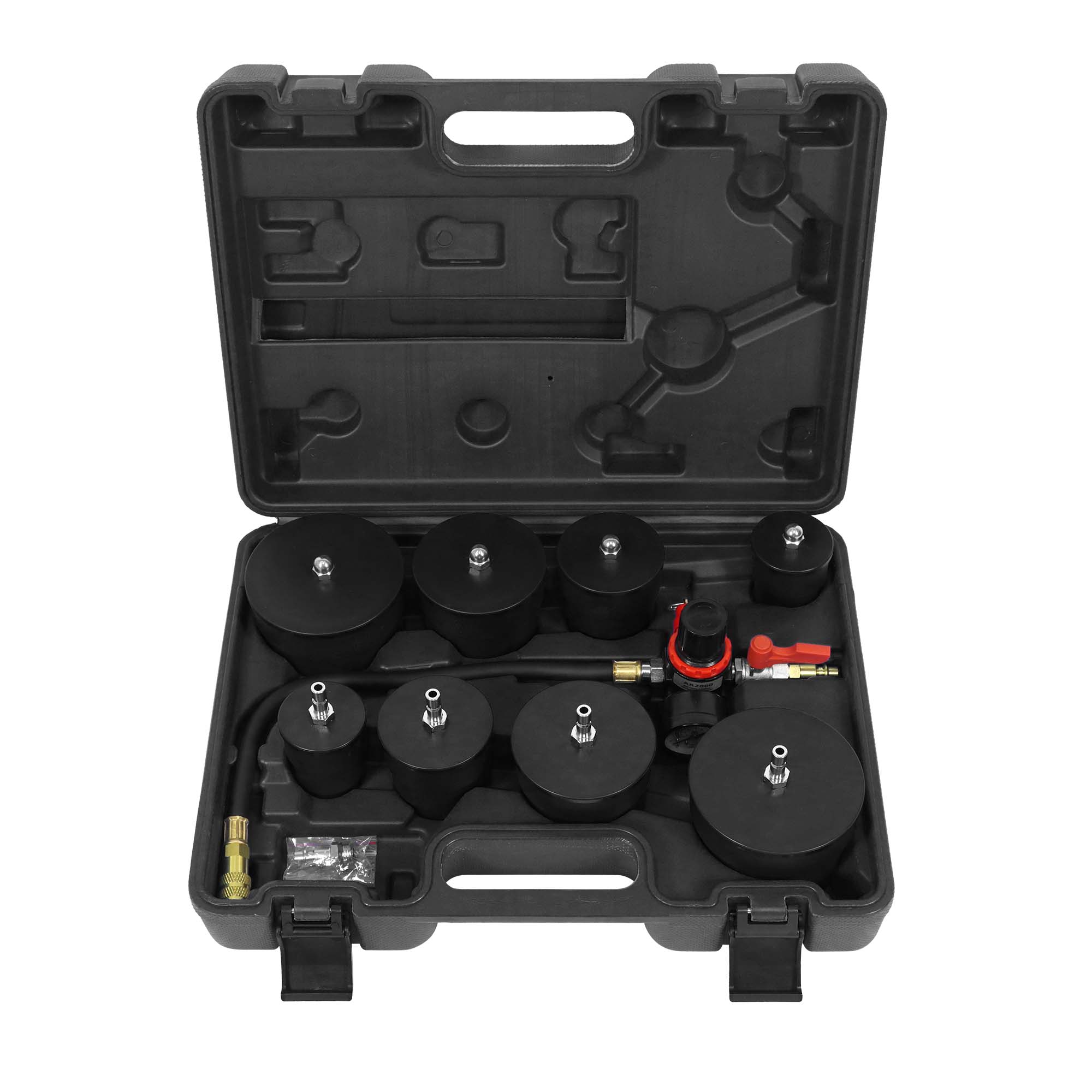 KIT DETECTOR DE FUGAS PARA SISTEMAS DE TURBOALIMENTACIÓN CON MANÓMETRO