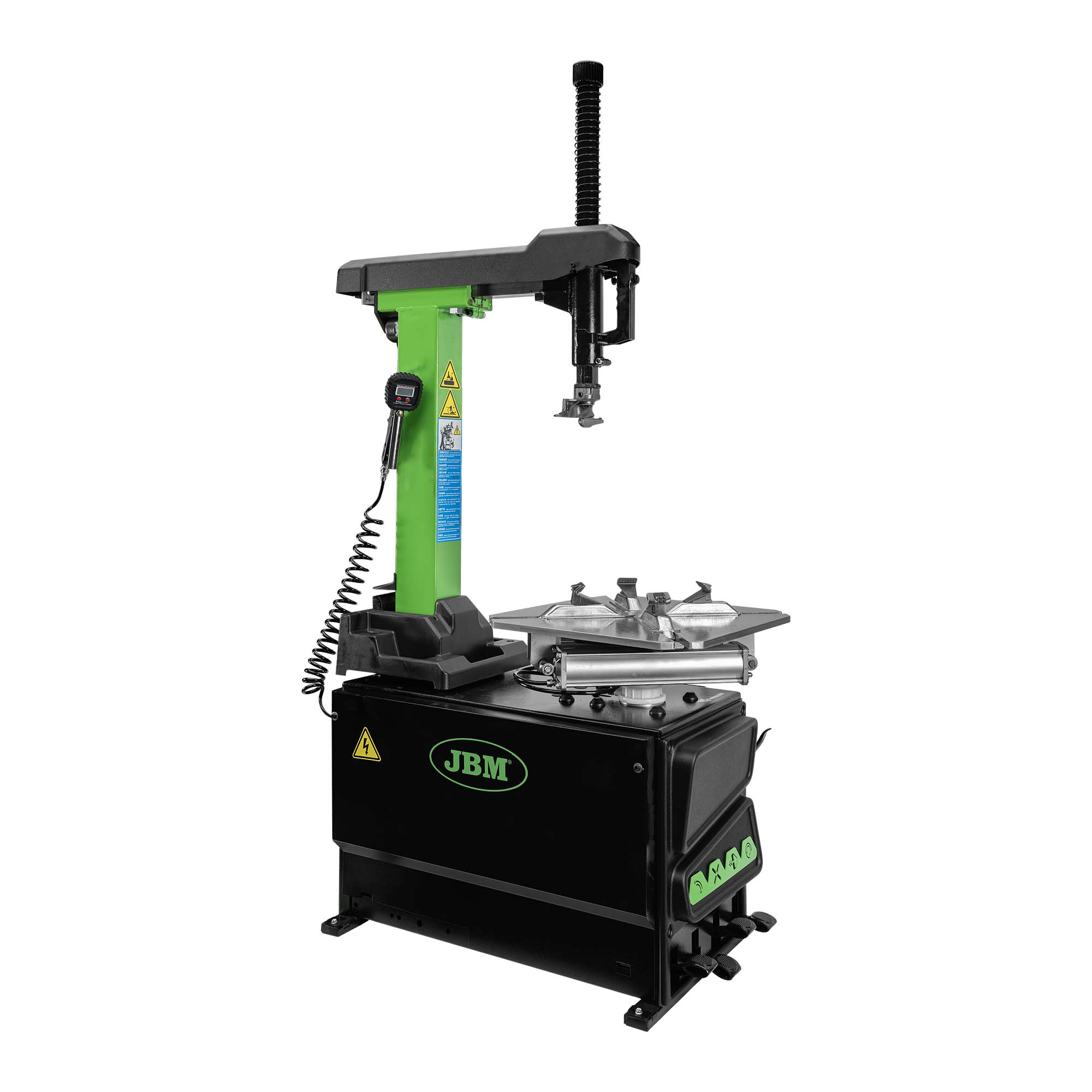 DÉMONTE-PNEU AVEC COLONNE BASCULANTE AUTOMATIQUE 380V