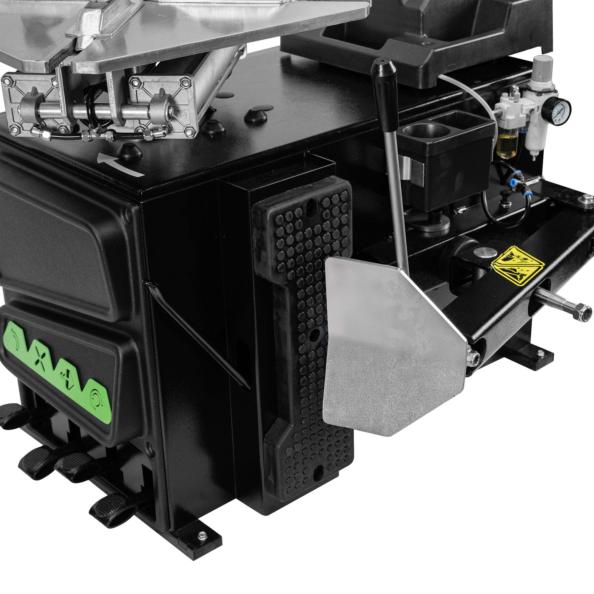 DÉMONTE-PNEU AVEC COLONNE BASCULANTE AUTOMATIQUE 380V