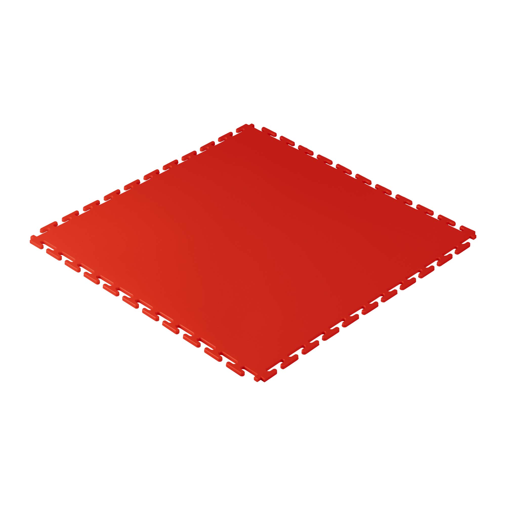 DALLE DE SOL EN PVC ROUGE