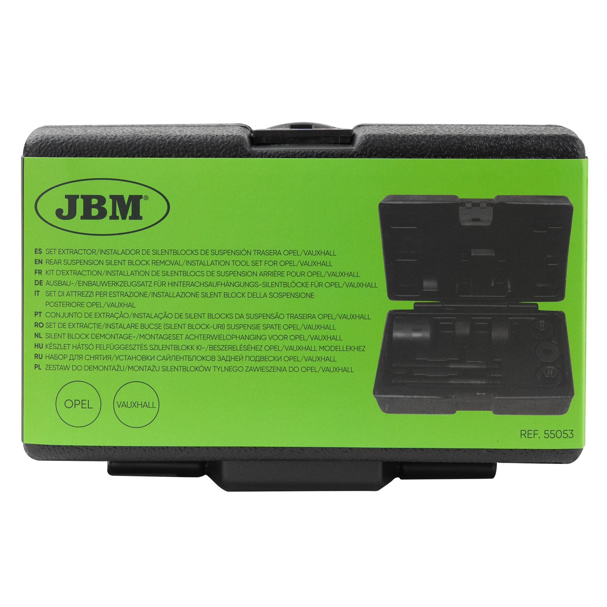 KIT D'EXTRACTION/INSTALLATION DE SILENTBLOCS DE SUSPENSION ARRIÈRE POUR OPEL/VAUXHALL